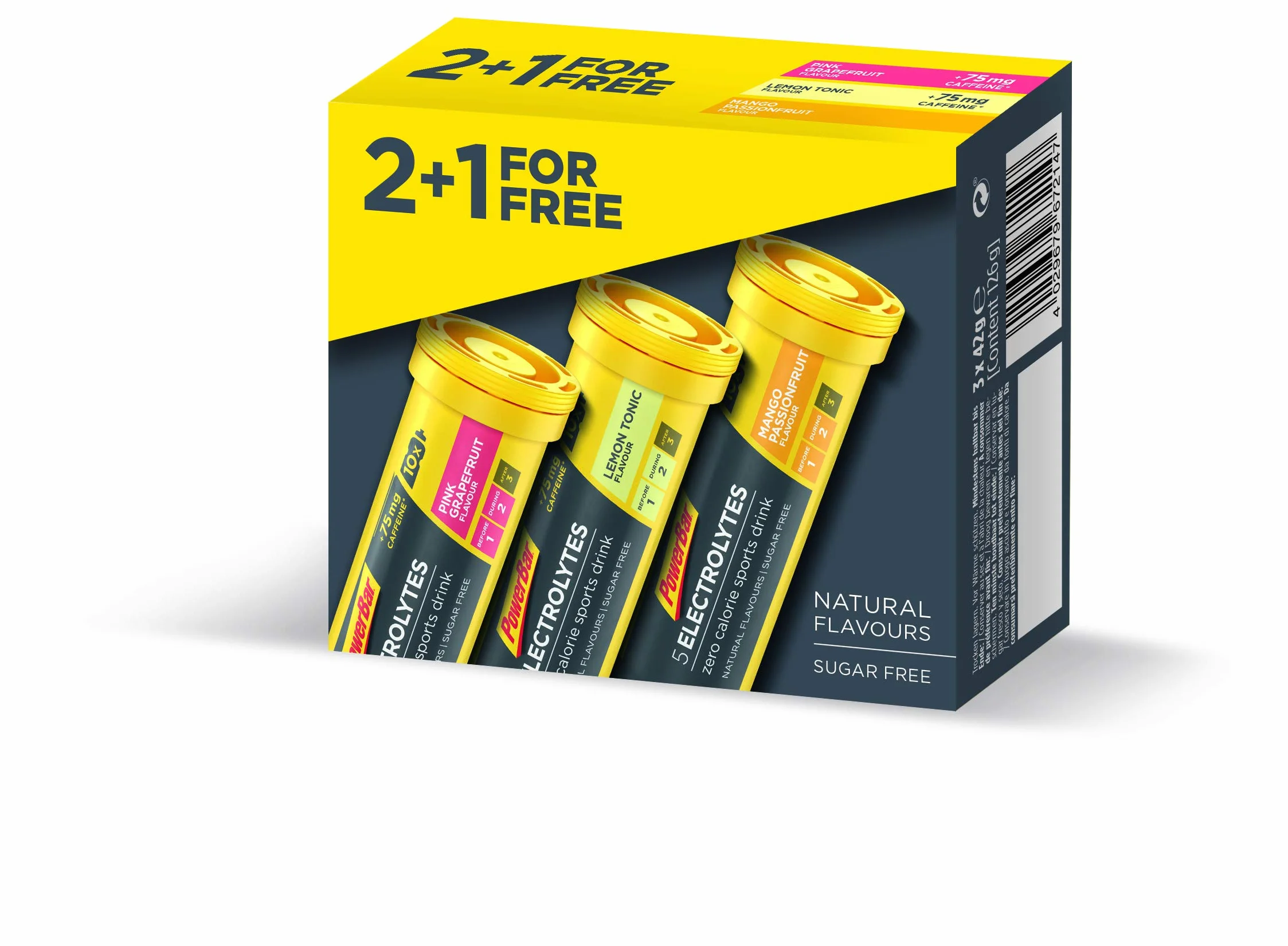 PowerBar Electrolytes suplement diety dla dorosłych, unisex, czarny, rozmiar uniwersalny