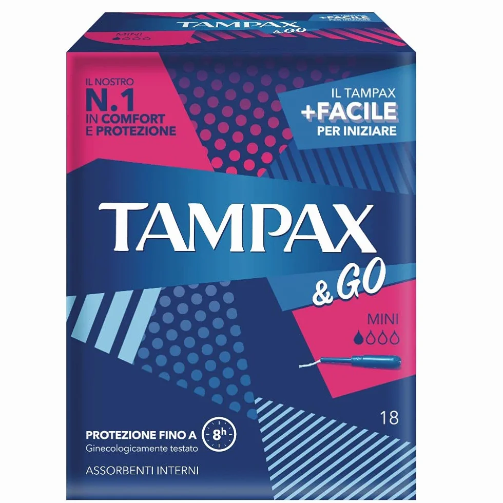 TAMPAX GO MINI Lines 18 szt.