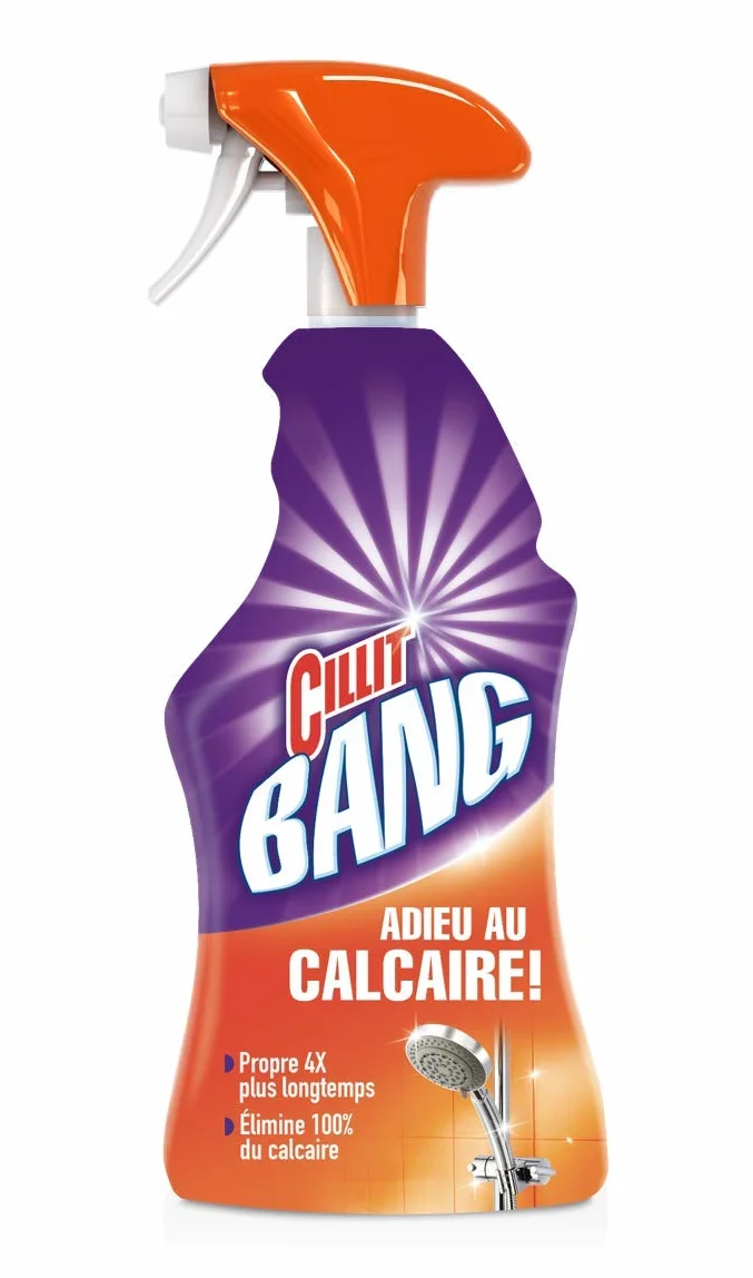 Cillit Bang Masywny pistolet do czyszczenia wapna, zestaw 4 x 750 ml
