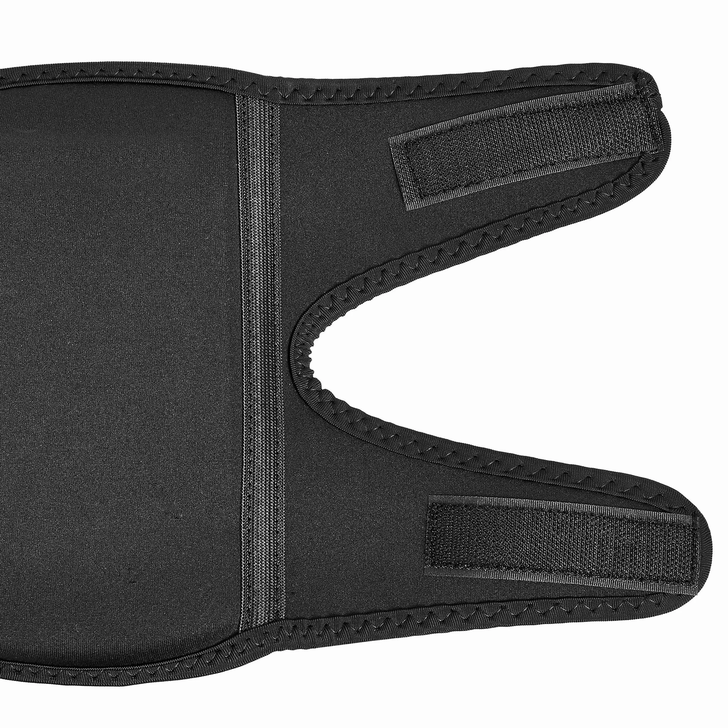 Amazon Basics wygodne nakolanniki do pracy nad/pod kolanami z regulowaną ochroną, 21,6 cm, jeden rozmiar, 1 para, 2 sztuki, kolor czarne