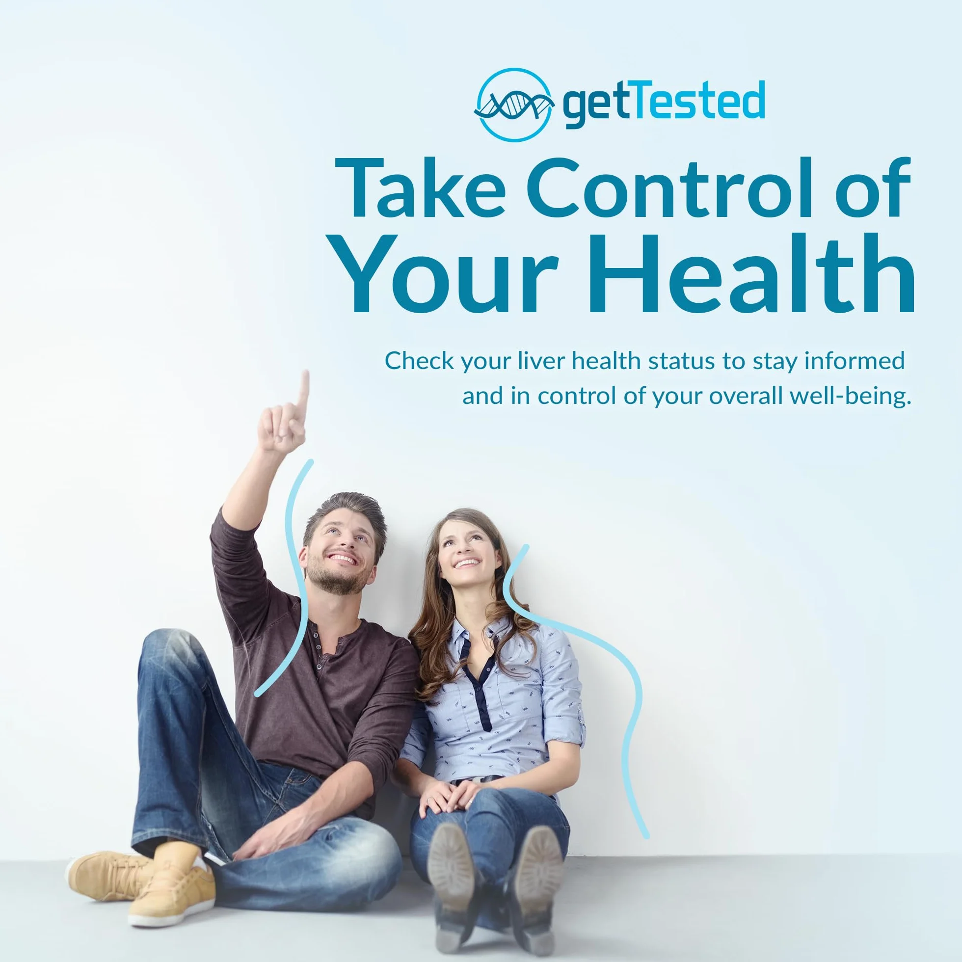 GetTested at-Home zestaw do badania zdrowia wątroby – test moczu na poziom bilirubiny i urobilinogenu – wygodny domowy wskaźnik testu wątroby
