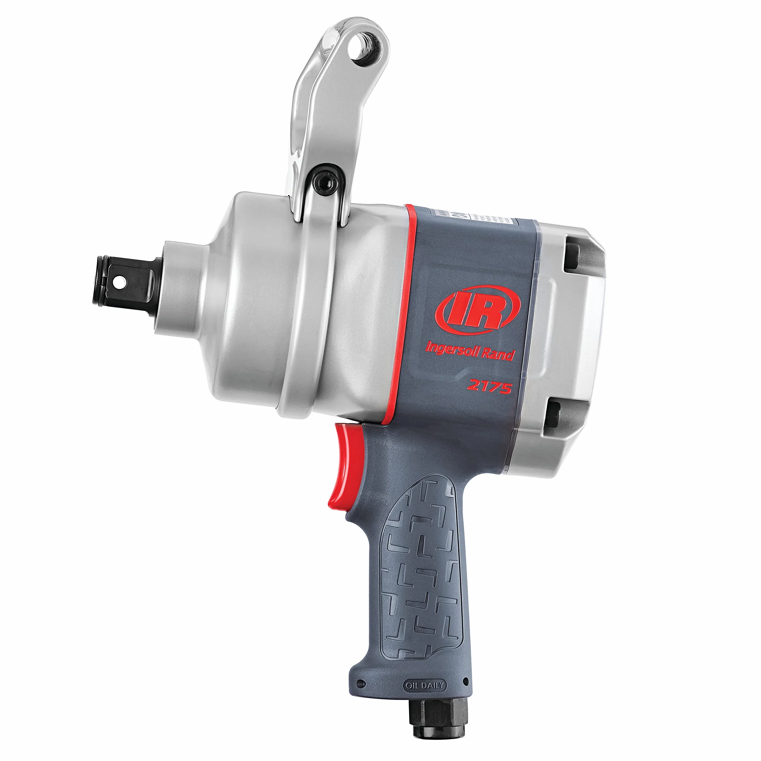 Ingersoll Rand Klucz Udarowy 2175MAX, 1", Uchwyt Pistoletowy, Zasilanie Pneumatyczne, moment Obrotowy do 2712 Nm, Lekki, Regulowana Rękojeść w zakresie 360°, stalowy rdzeń