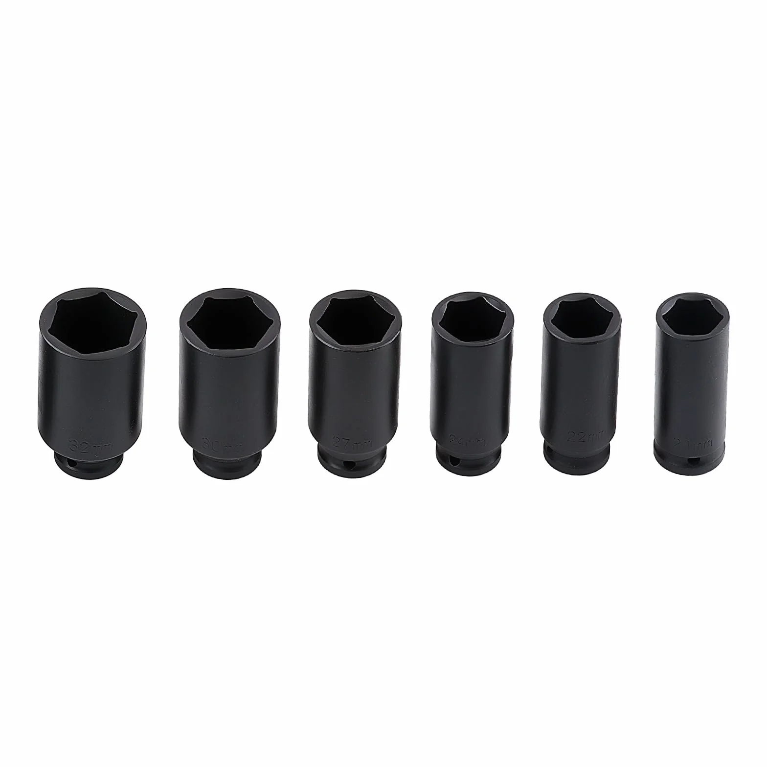 maXpeedingrods 20-częściowy klucz nasadowy do wkrętarki udarowej CRV 10-38 mm, do warsztatu, samochodów osobowych, warsztatów samochodowych, serwis opon, 6-punktowy, zestaw nasadek udarowych