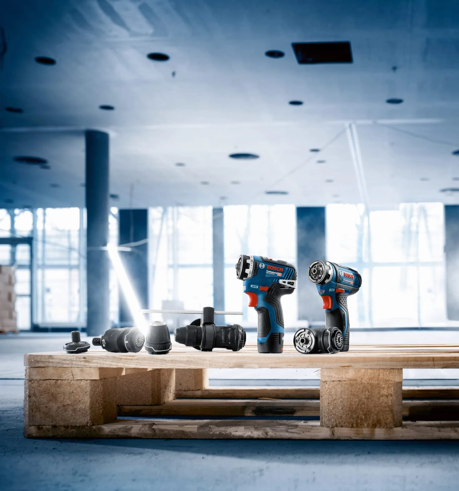 Bosch Professional system 12V: akumulatorowa wiertarko-wkrętarka GSR 12V-35 FC (bez akumulatorów i ładowarki, opakowanie kartonowe)