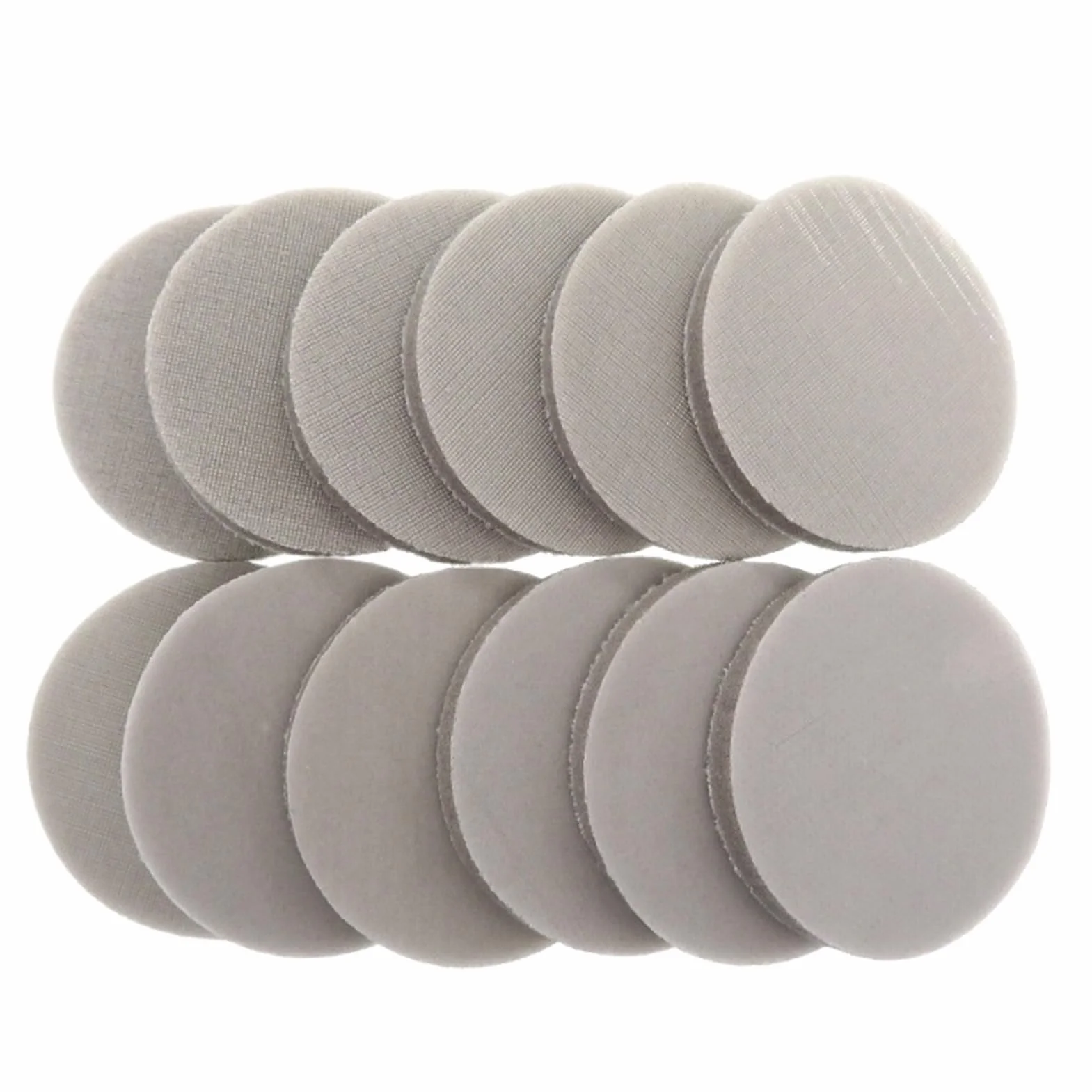 2-calowe gąbkowe tarcze ścierne – papier ścierny na rzepy do polerowania na mokro i sucho – gradacja 320–8000 do samochodów, drewna i metalu(10 Pcs 8000 Grit)
