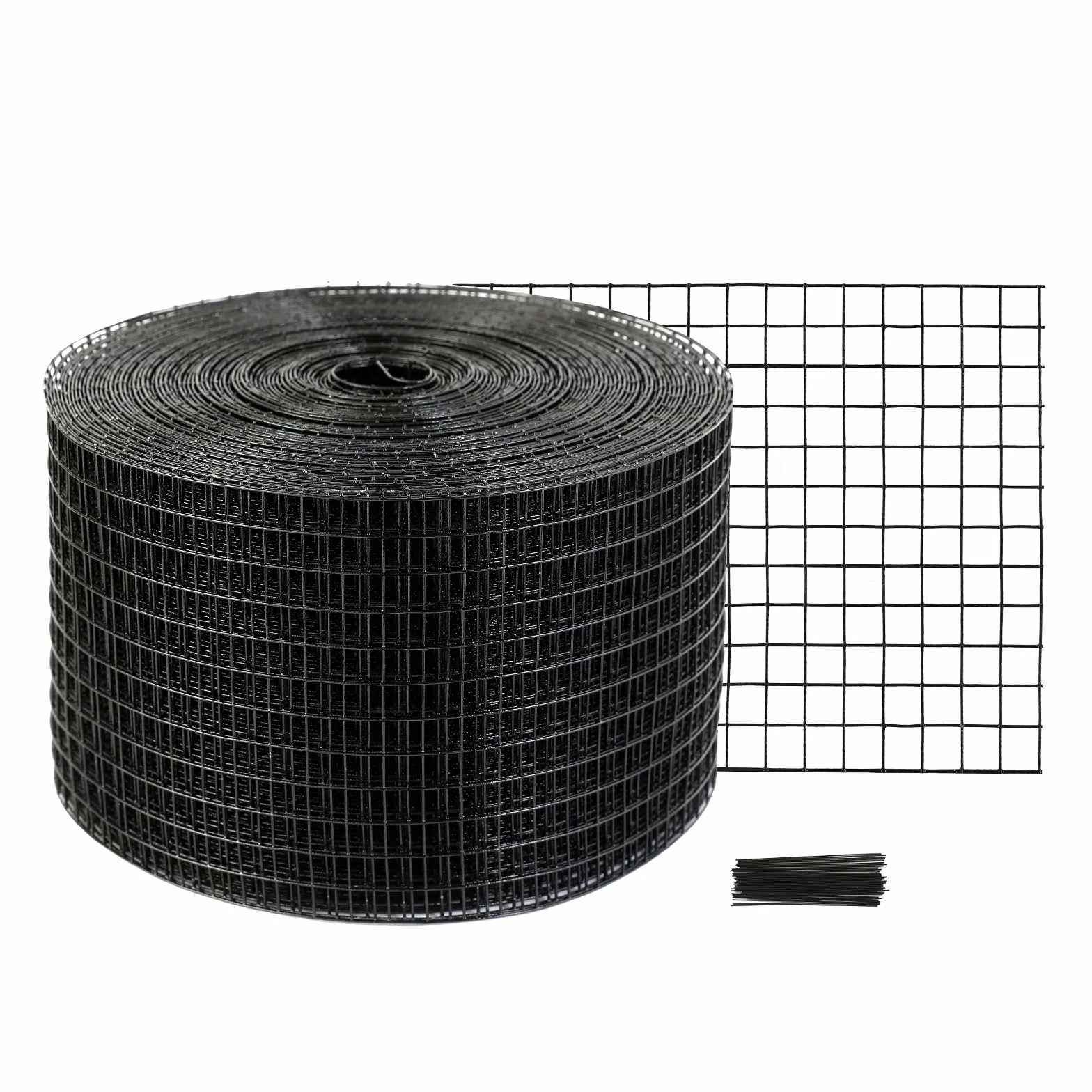VEVOR Zestaw rolek ochronnych dla ptaków 20,3 cm x 30,5 m Zestaw drutu ptaka do panelu słonecznego z 50 opaskami kablowymi z siatką metalową 12,7 mm Rolka ochronna z powłoką PVC