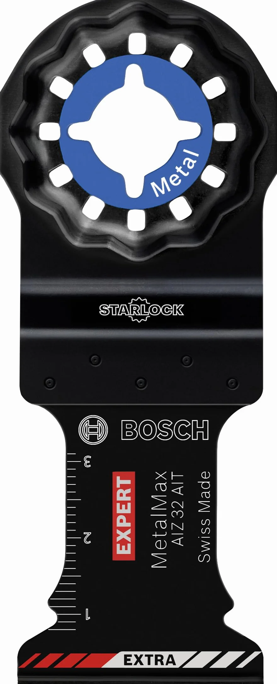 Bosch 5x Brzeszczoty do cięcia wgłębnego EXPERT AIZ 32 AIT MetalMax (do Stal, Stal nierdzewna, Szerokość mm, Professional Akcesoria Narzędzie wielofunkcyjne)