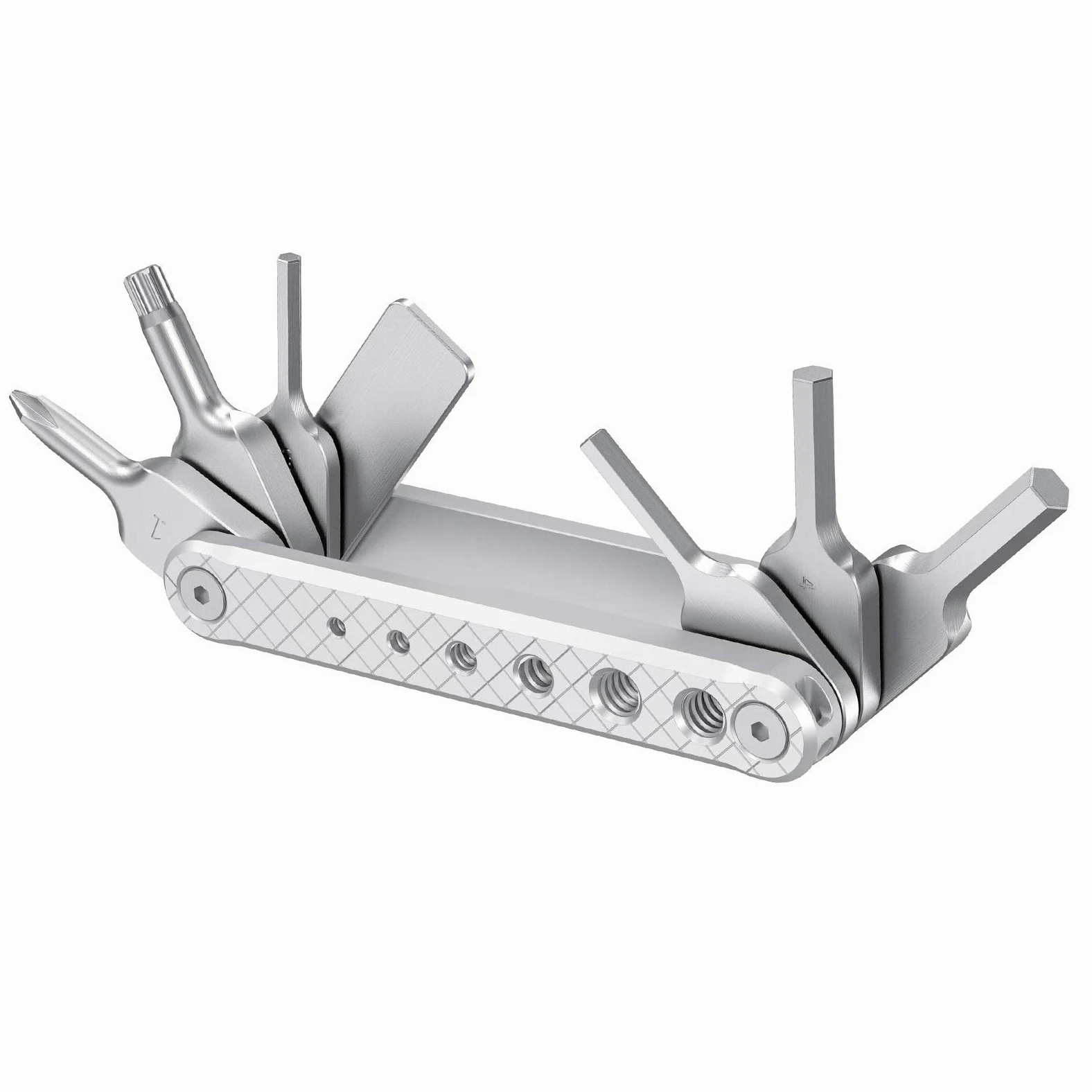 SMALLRIG Folding Tool Set with Screwdrivers and Hex Key Wrenches Zestaw Narzędzi Składanych ze śrubokrętami i Kluczami, Zestaw Narzędzi z Siedmioma Narzędziami Funkcjonalnymi w Zestawie - 2213