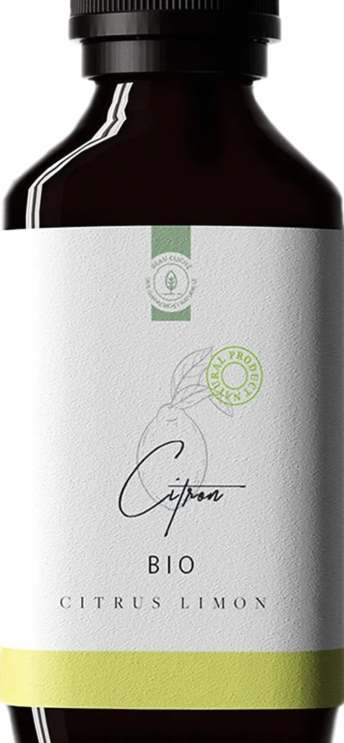 Bio Olejek Eteryczny Cytrynowy 50ml - 100% Czysty Naturalny Ekologiczny - Organic Lemon Essential Oil