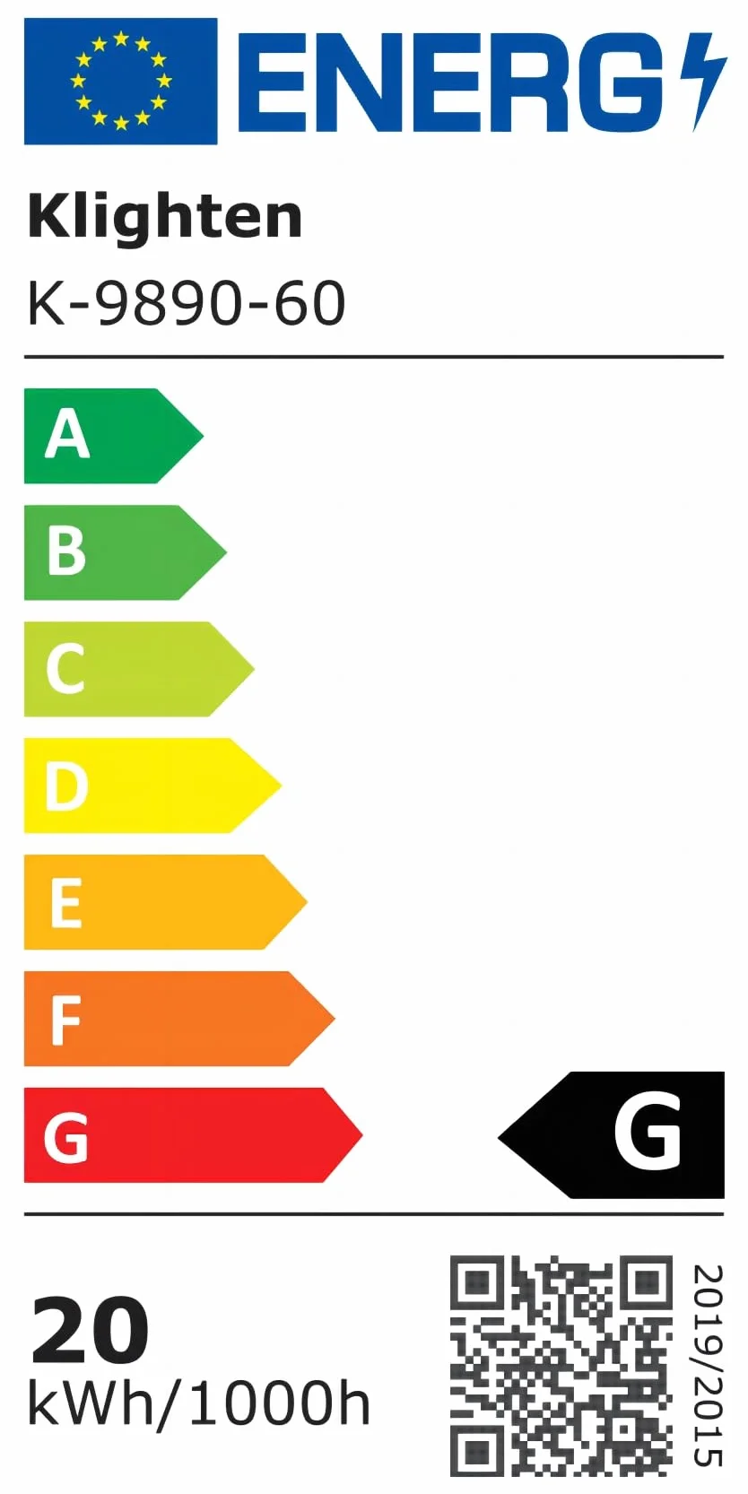LED Klighten lustro światło łazienka 60cm, obrotowe światło do łazienki IP44, 20W 1500 LM, zimna biel 5500K