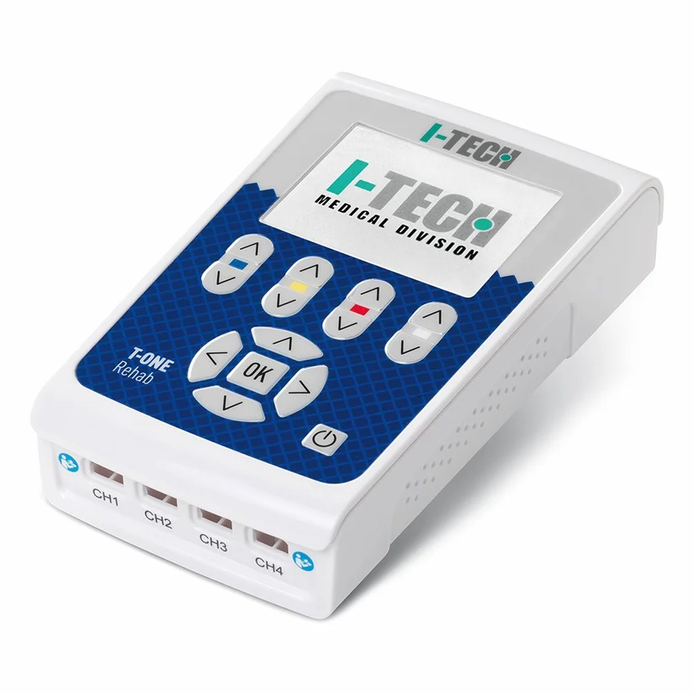 T-ONE REHAB - 4-kanałowy zestaw do elektrostymulacji z 128 programami