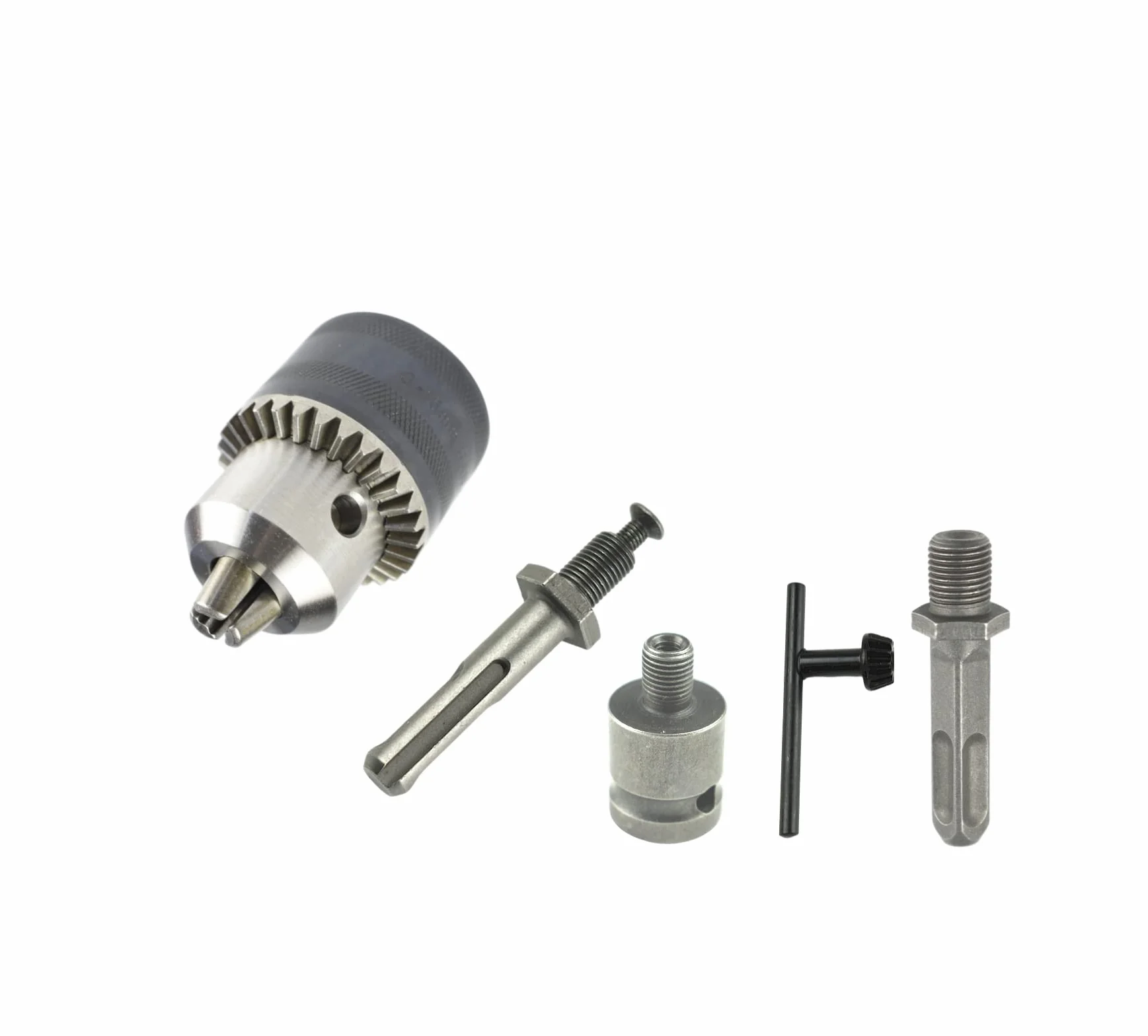 CHANCS Uchwyt wiertarski 1/2-20UNF 3 mm - 16 mm akcesoria do wiertarki z młotkiem elektrycznym SDS, okrągły trzonek SDS, kwadratowy trzpień 1/2", adapter wiertarski, konwerter, wiertła udarowe, uchwyt