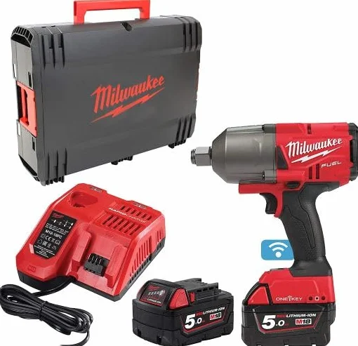 Klucz udarowy 18V 1627Nm 3/4" 2 x 5Ah M18 ONEFHIWF34-502X Milwaukee