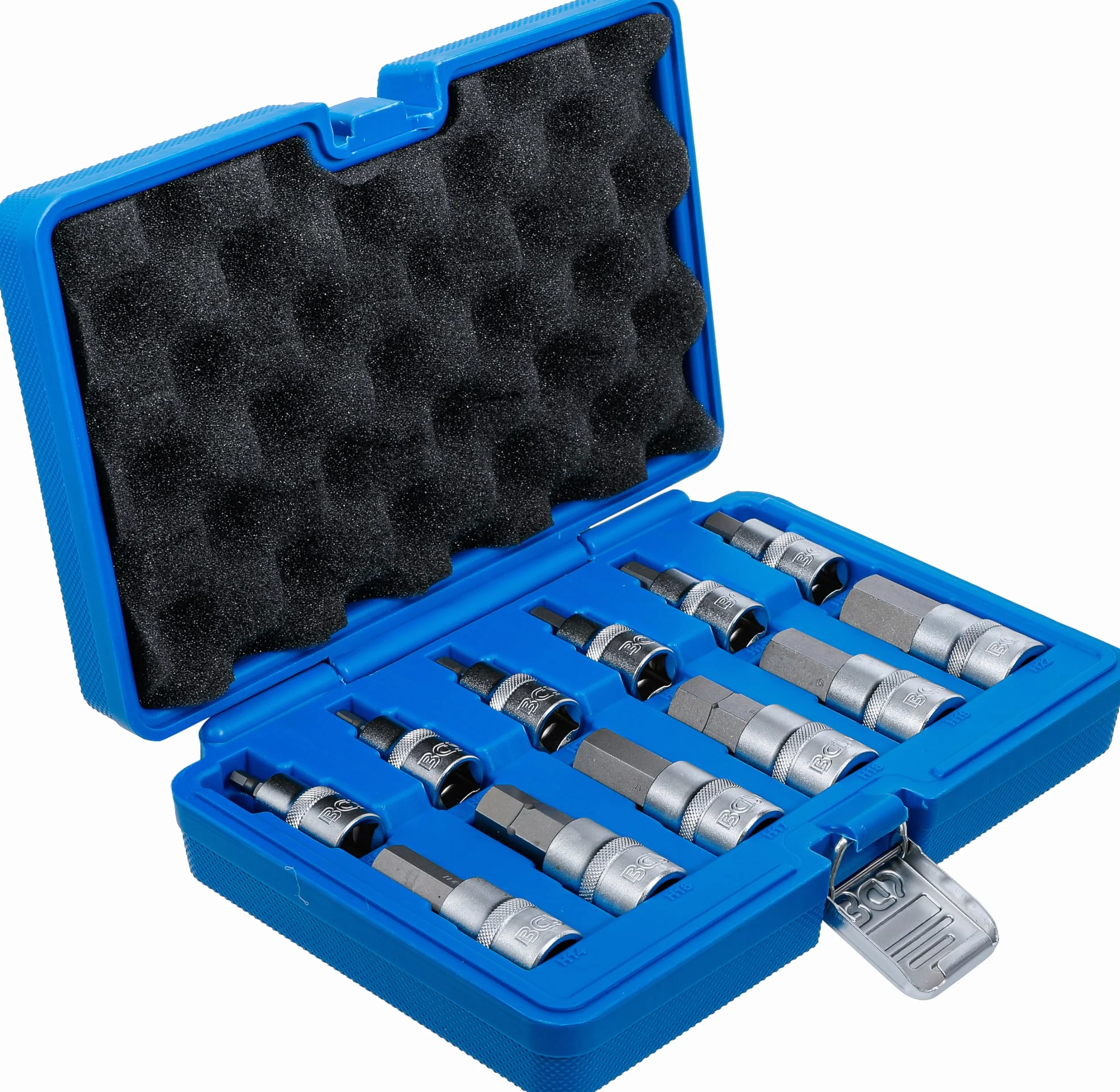 BGS 5052 Zestaw nasadek do bitów 12,5 mm (1/2") gniazdo sześciokątne 5-22 mm 12 szt.