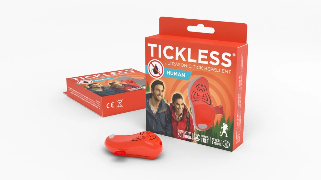 Tickless HUMAN | Ochrona przed kleszczami | dla wszystkich grup wiekowych - pomarańczowy