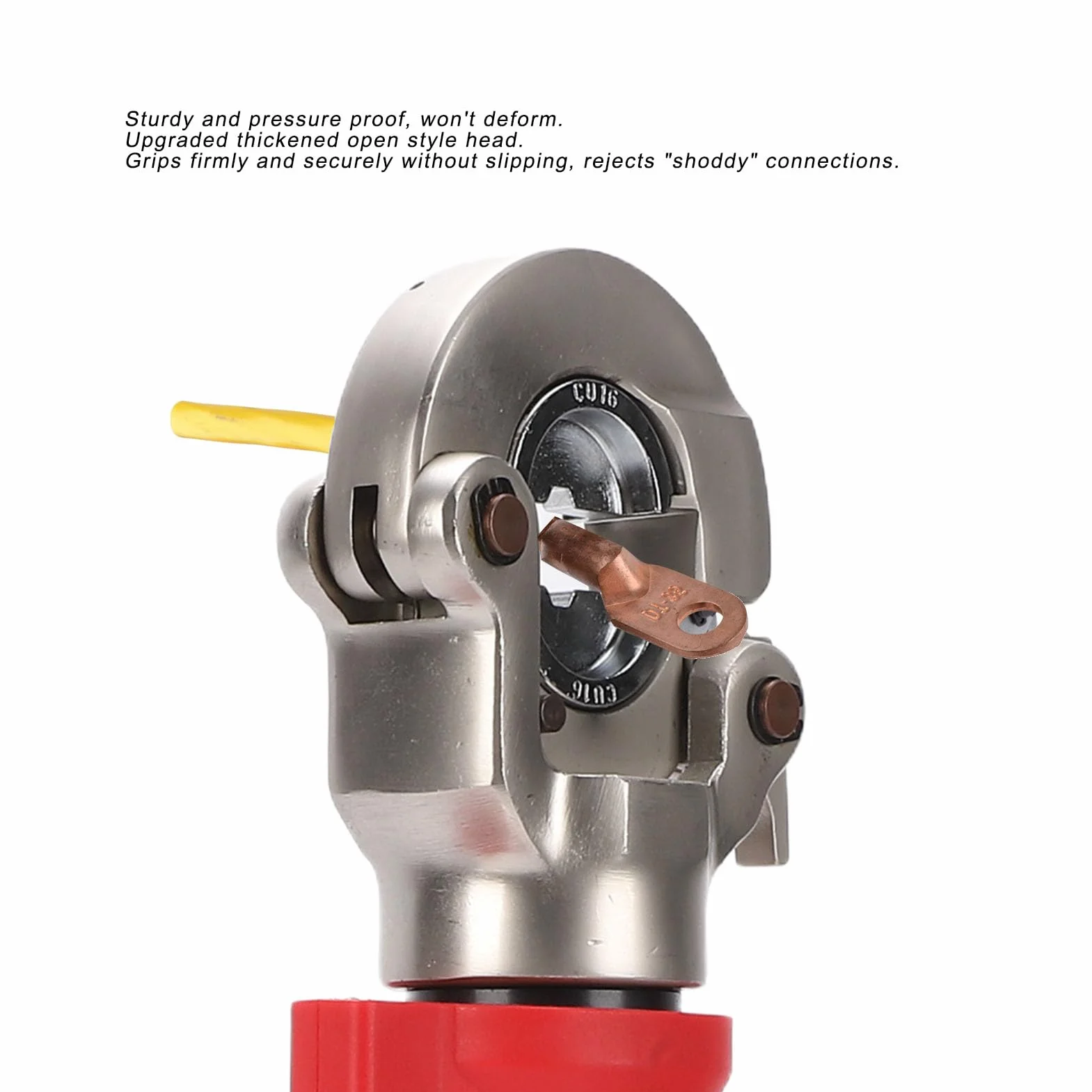 Generic Elektryczna Zaciskarka Hydrauliczna Wydajne Narzędzie do Przewijania za pomocą Jednego Klucza Miedzianych Aluminiowych Końcówek Kablowych z Matrycami Zagniatającymi dla Telekomunikacji i