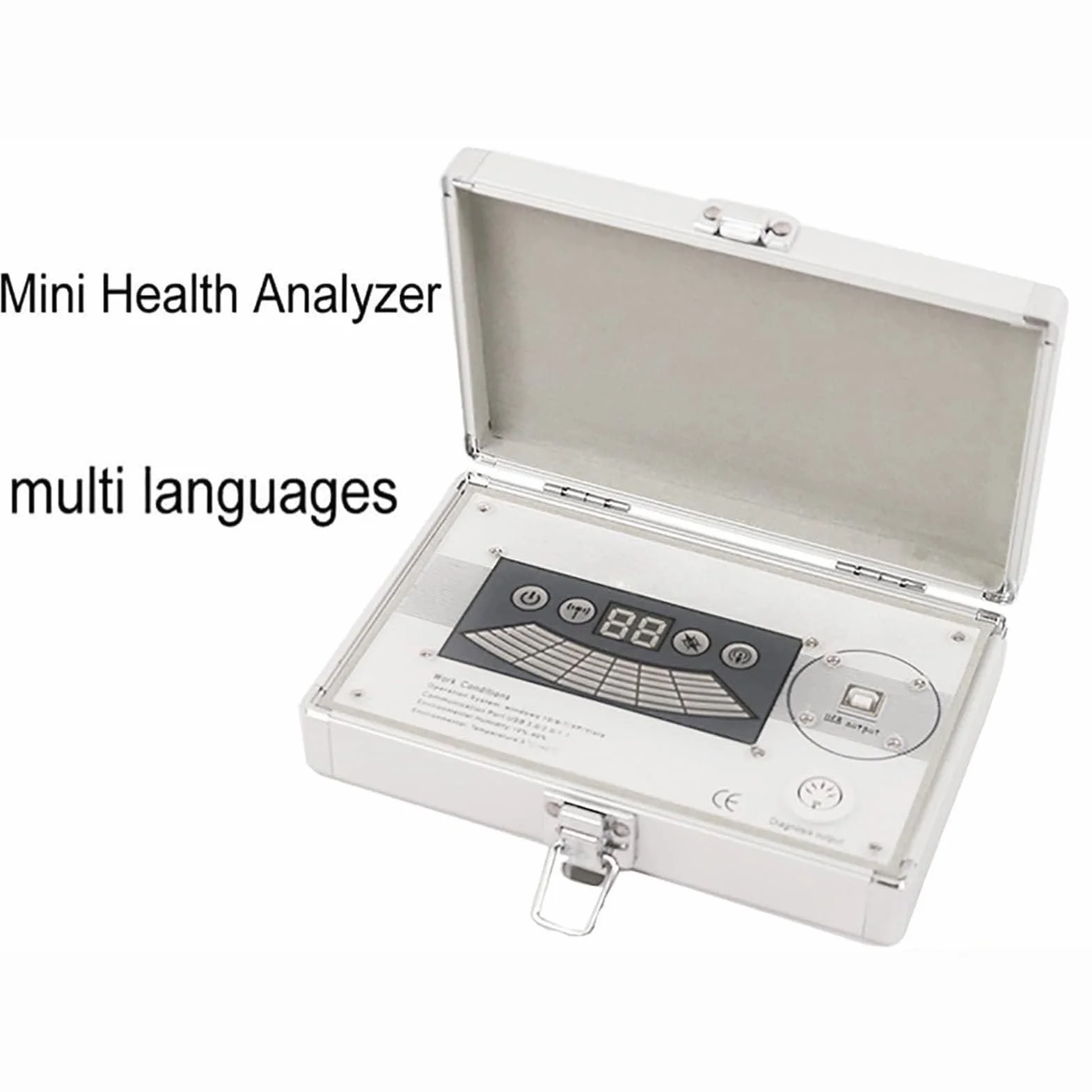 Biorezonans Machine, Quantum Magnetic Resonance Analyzer Quantum Health Analyzer z 61 raportami, Zestaw do sprawdzania analizatora ciała