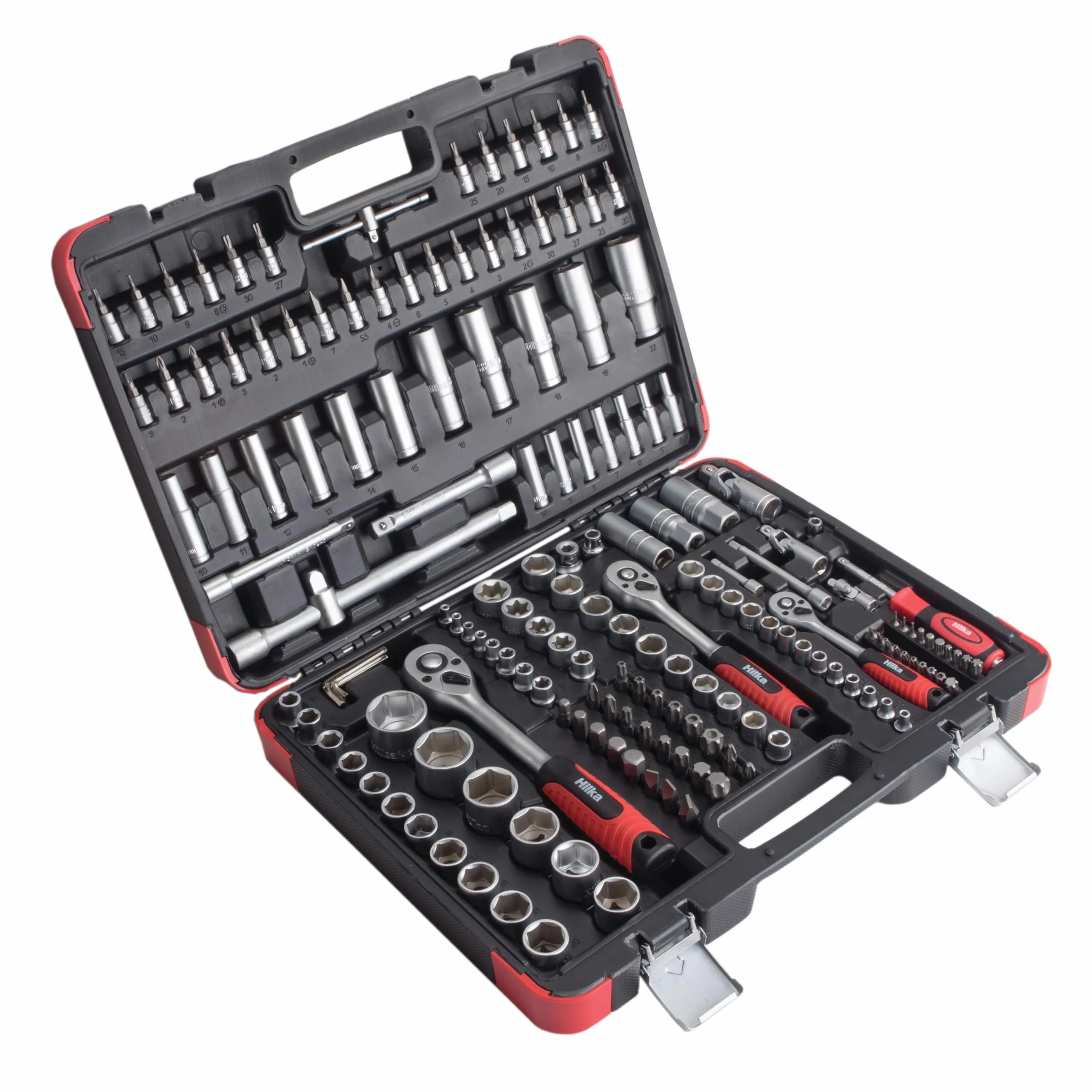 Hilka Tools 01110171 zestaw gniazd dr, czarny/srebrny, 9,5 cm / 1,4 cm