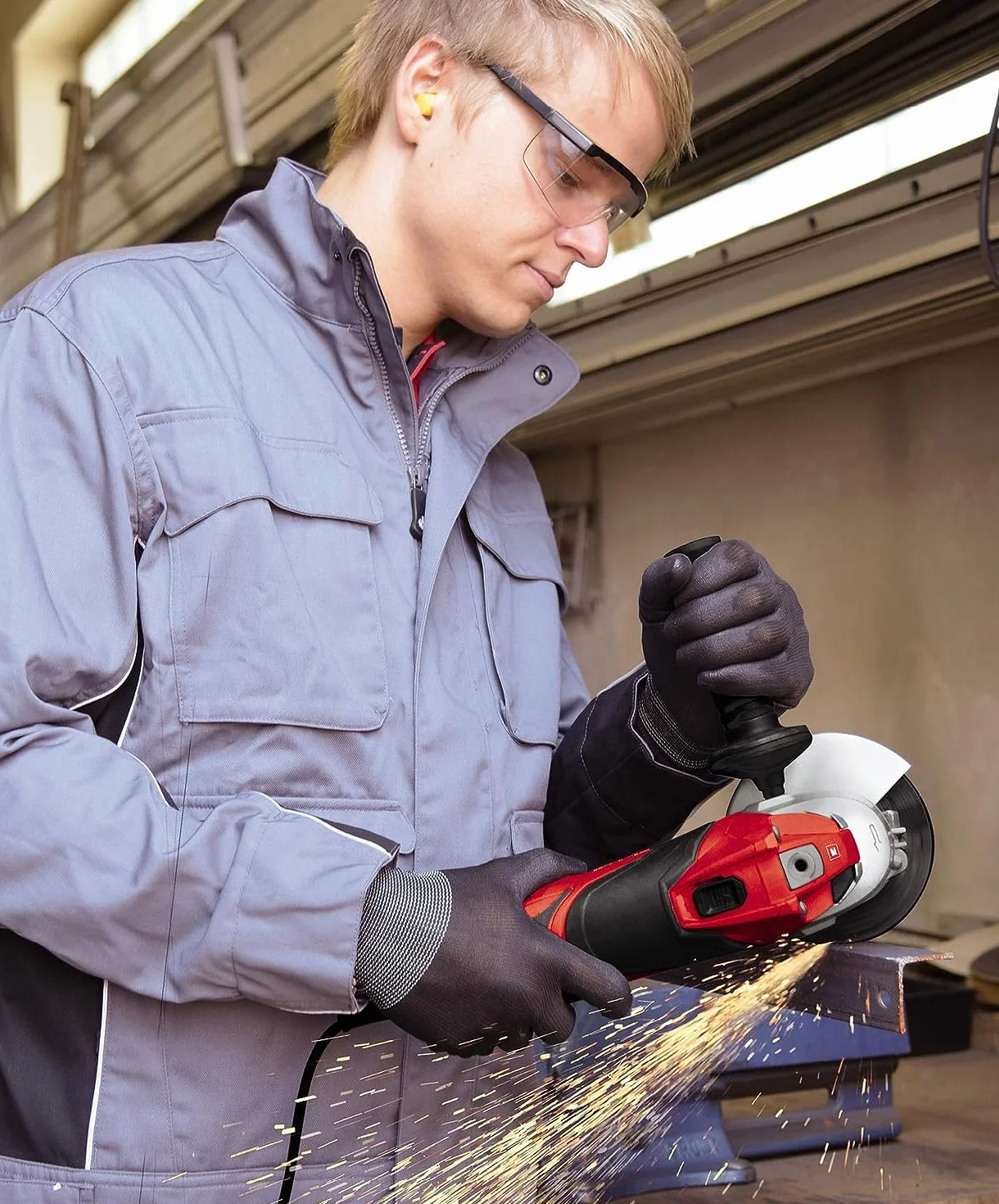 Einhell Szlifierka kątowa TE-AG 125 CE 1100 W 125 mm stała elektronika