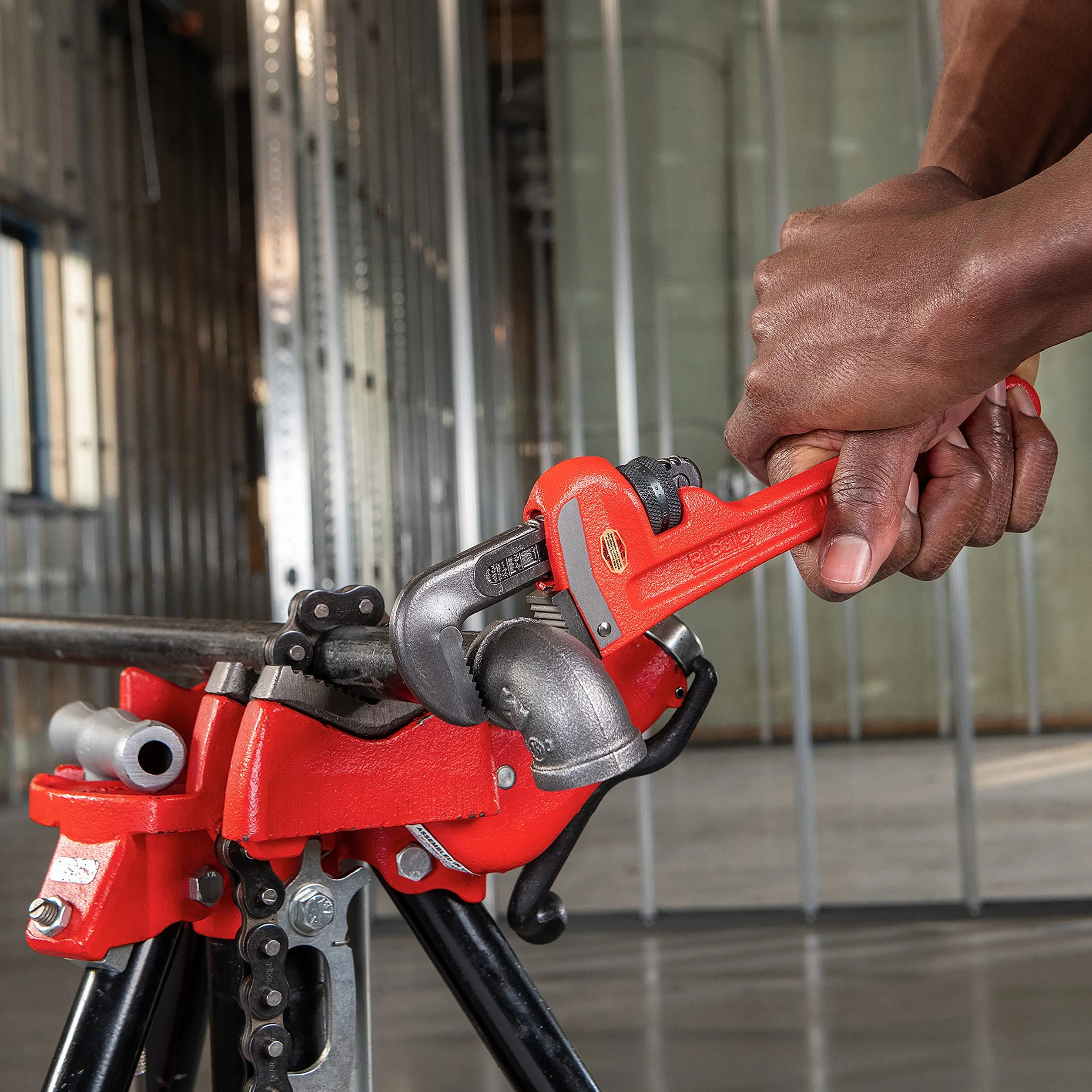 RIDGID 31010 model 10" prosty klucz do rur do dużych obciążeń, klucz sanitarny 10"