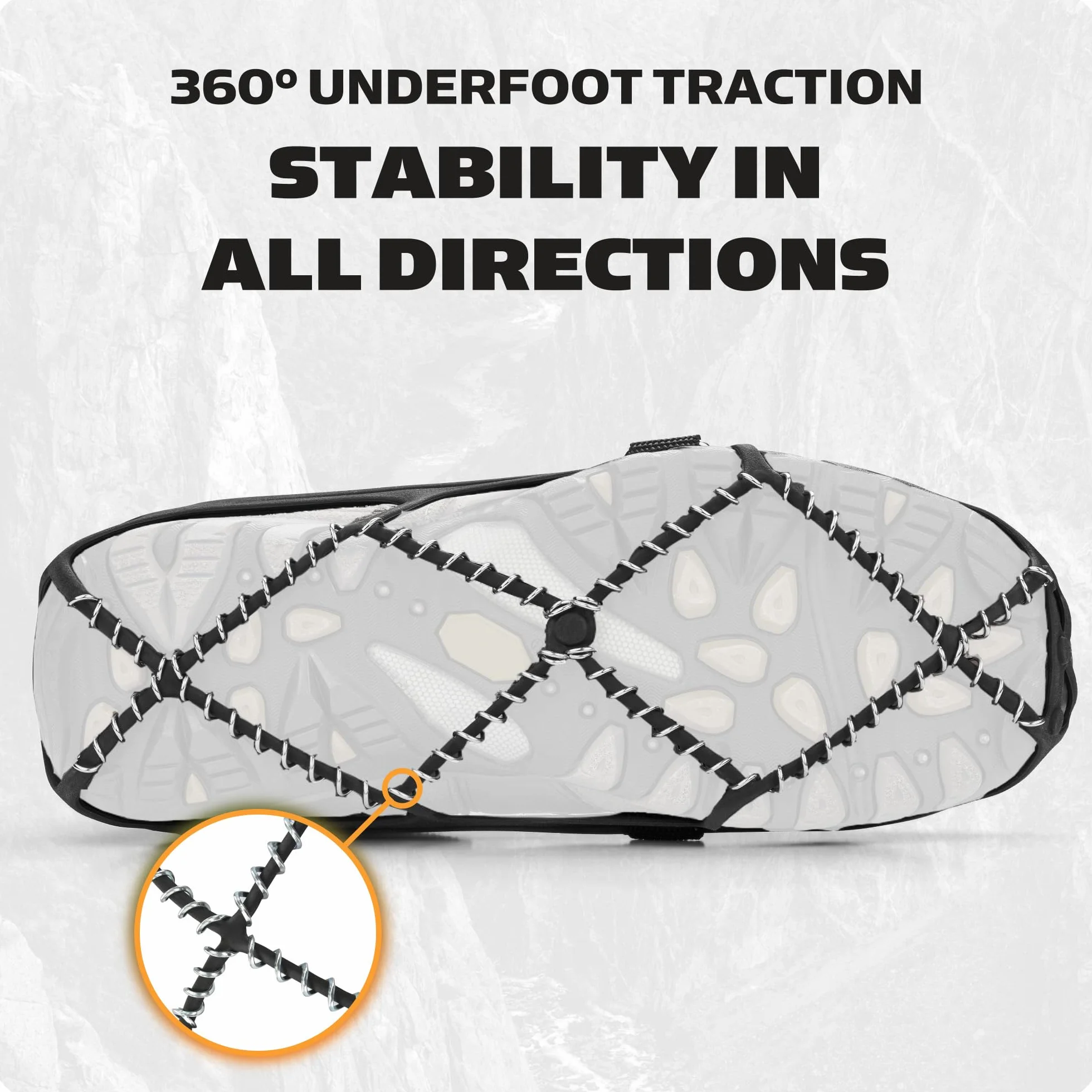 Yaktrax YakTrax Pro - antypoślizgowe podeszwy dla dorosłych, uniseks