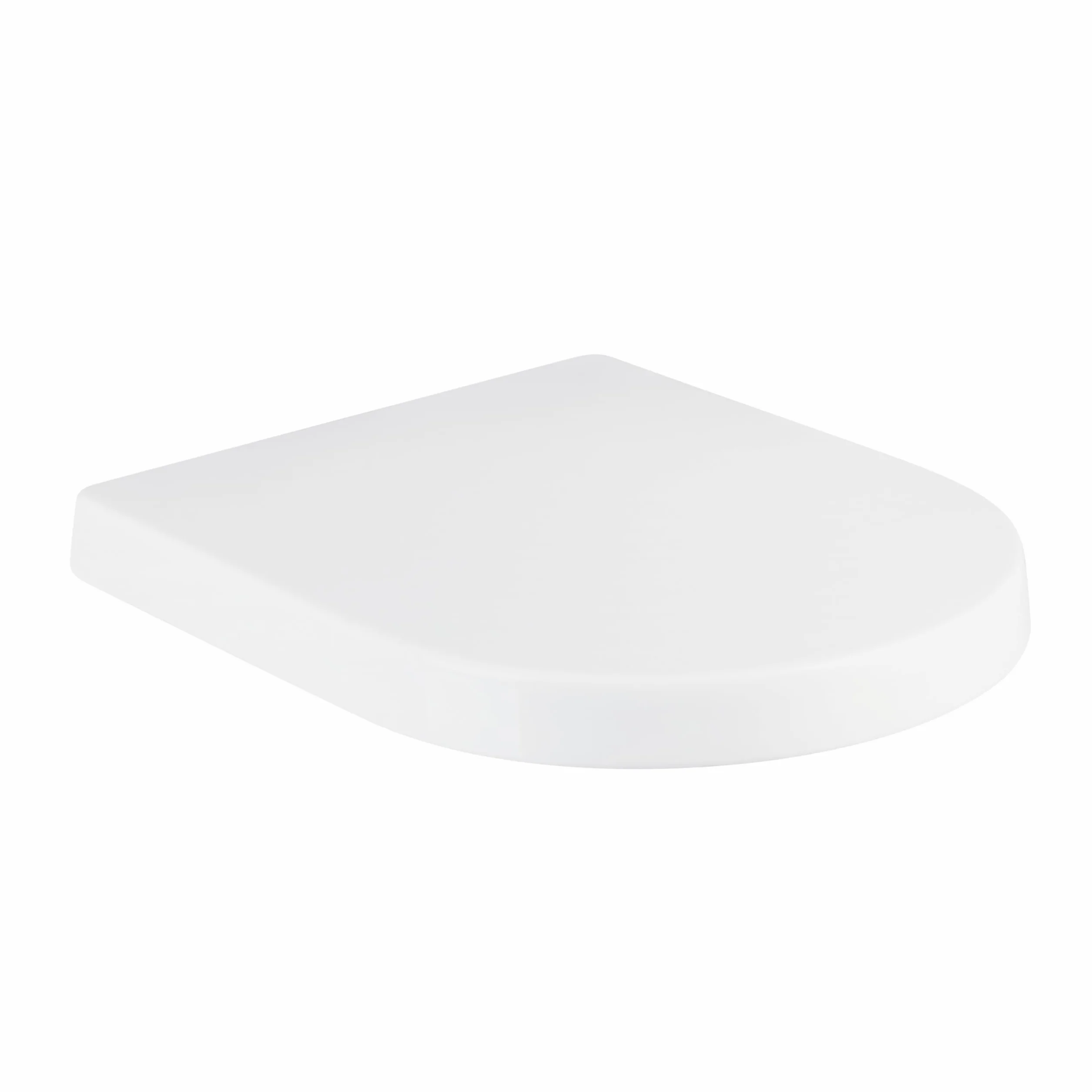 AquaUno NAVA deska sedesowa wolnoopadająca, kształt litery D, 460 x 360 mm, deska sedesowa z polipropylenu, Quick-Release, Top-Fix, zawiasy ze stali nierdzewnej