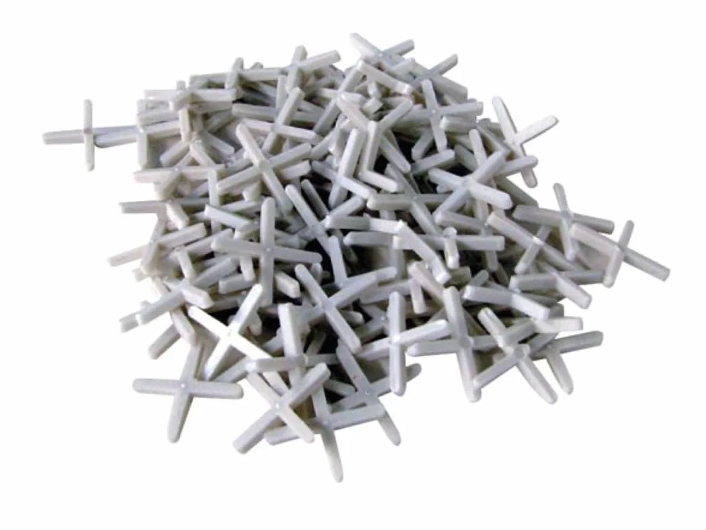 Toolland Krzyżyki do płytek, 250 sztuk, tworzywo sztuczne, kolor biały, szerokość spoiny 2 mm