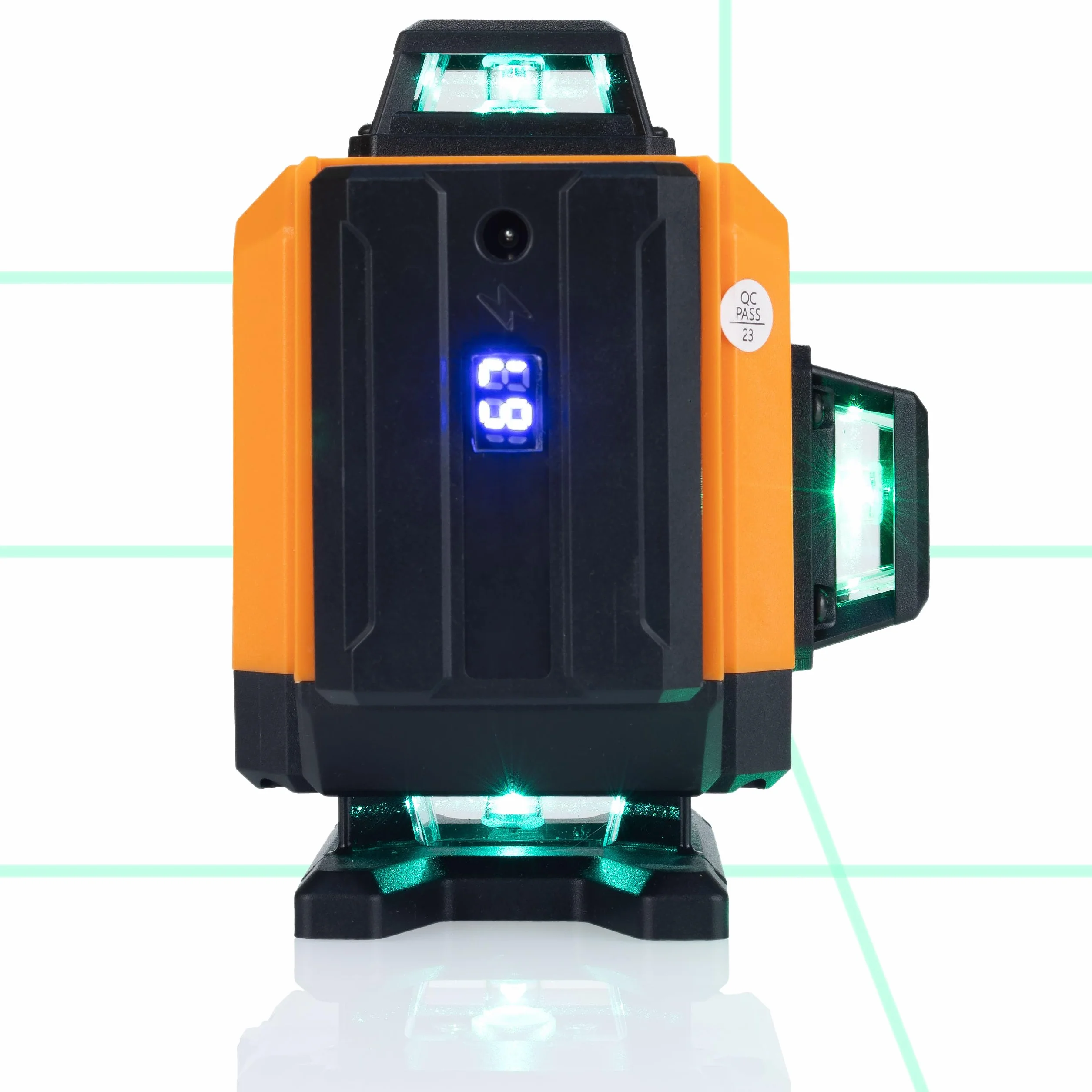 ZESTAW LASER KRZYŻOWY POZIOMICA 360 16L 2AKU WALIZKA TYCZKA 4M STATYW