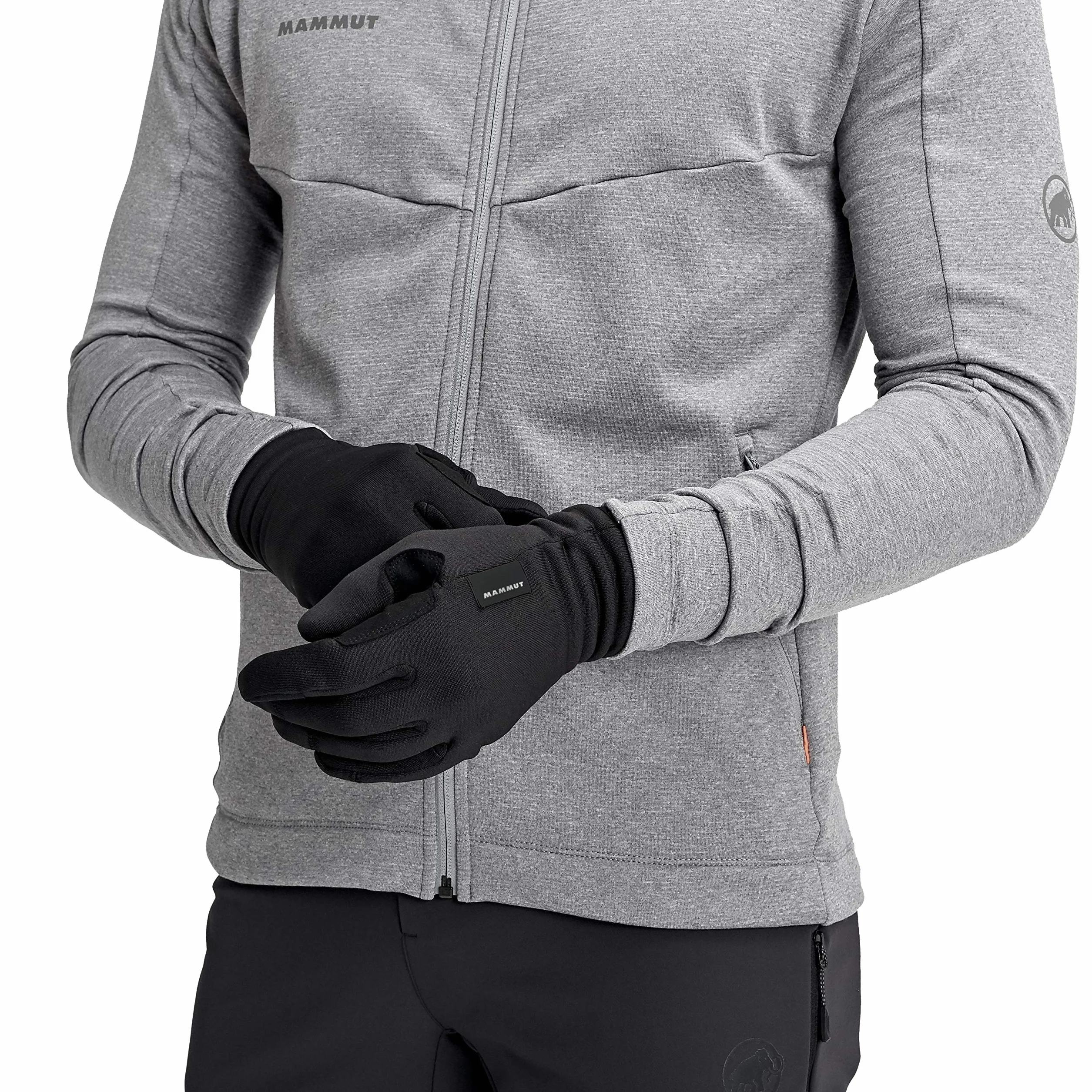 Rękawica Mammut Fleece Pro czarna 10