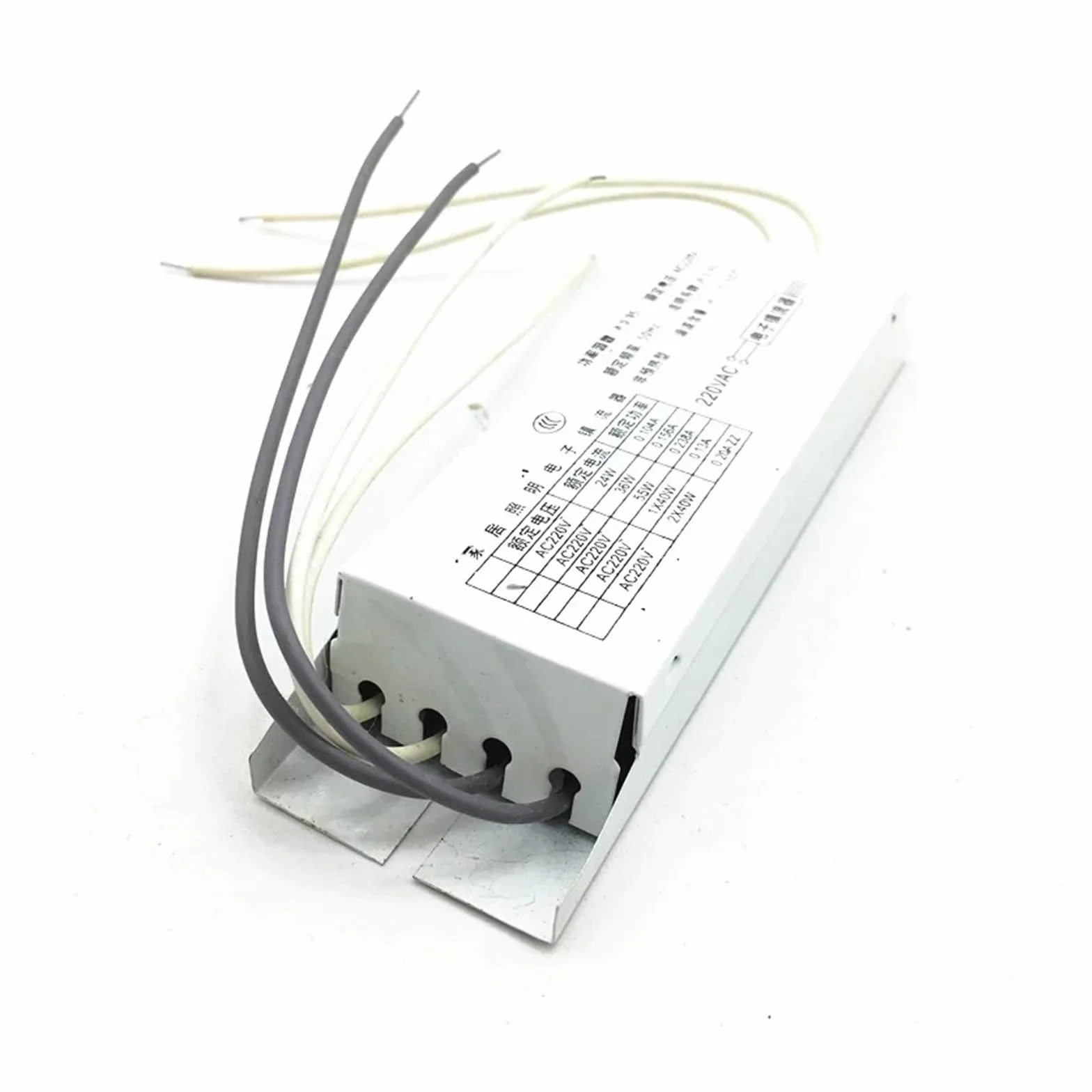 Statecznik elektroniczny Dedykowane stateczniki elektroniczne uniwersalna rurka H 24 W 36 W 40 W 55 W, prostownik lampy fluorescencyjnej AC220V 1 wyjście 2G11 (kolor: 36-55W uniwersalny)