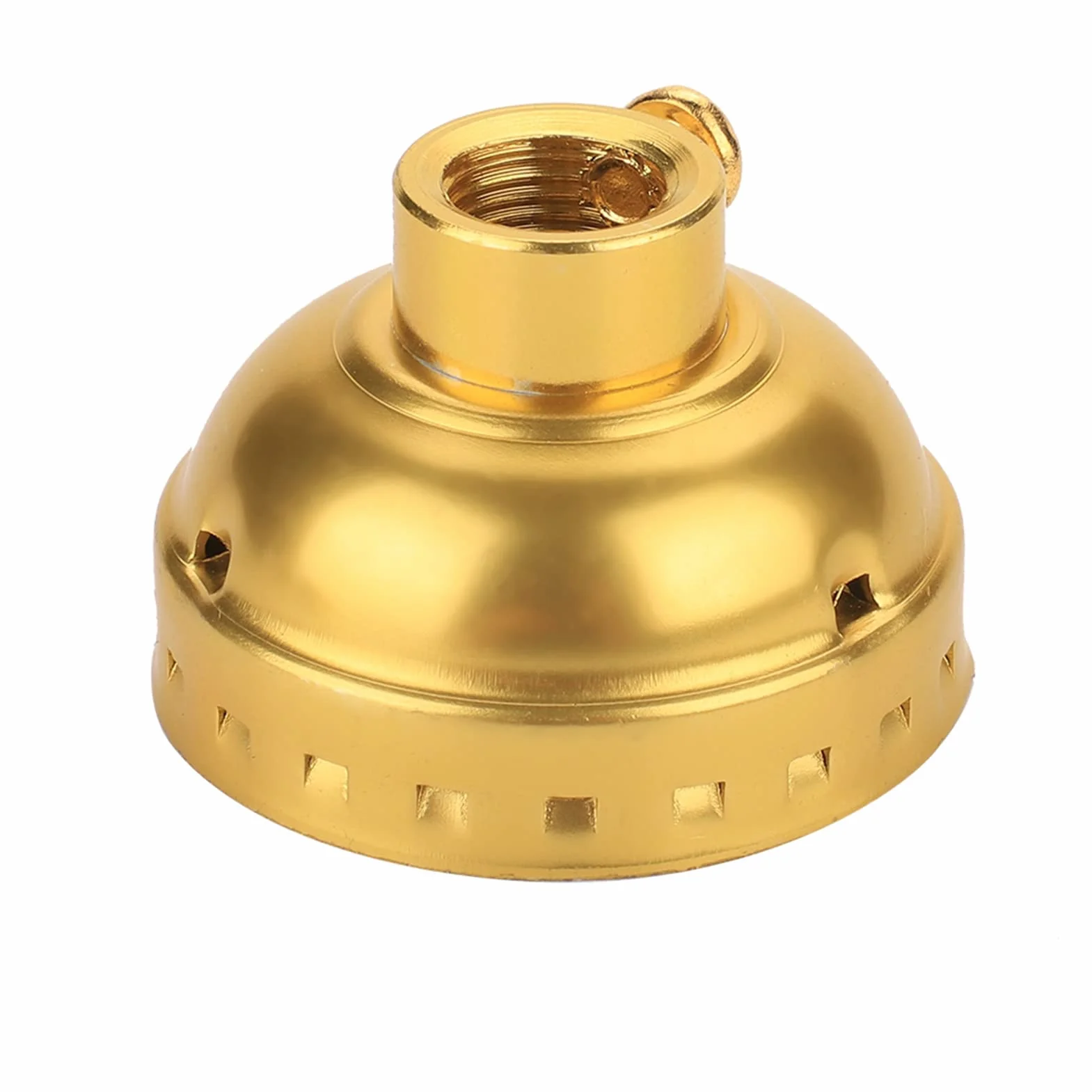 Świetlne Gniazdo, Uchwyt Podstawy Lampy, śruba E27 Kompatybilny Styl Vintage, Prosty Wzór Domu, Kuchnia, Bar z łańcuchem Ciągniętym (GOLD)