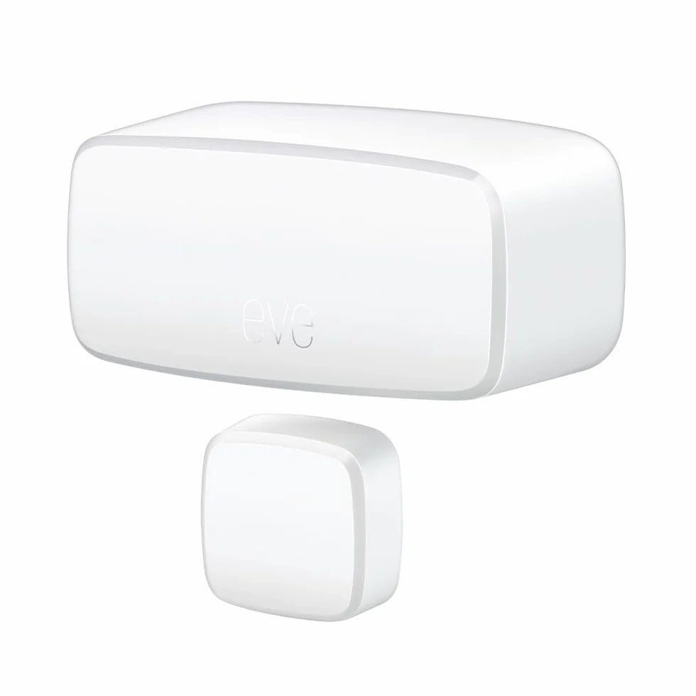 Eve Drzwi i okna (matter) – inteligentny czujnik styku do drzwi i okien, stan otwarty/zamknięty, automatyczne sterowanie akcesoriami, Matter Over Thread, Apple Home, Alexa, Google Home, SmartThings