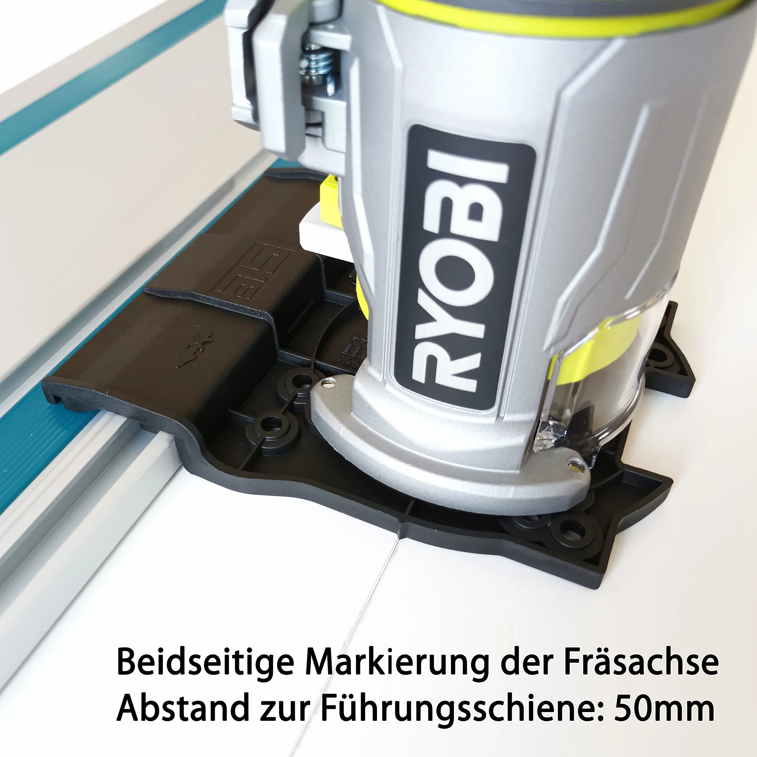Profesjonalny adapter szyny prowadzącej do Ryobi R18TR / RTR18 / AEG BOF 18BL2 Ridgid 18-Volt-Octane™ do Makita/Bosch/Festool/Mafell szyna prowadząca frezarka górnowrzecionowa frezarka krawędziowa
