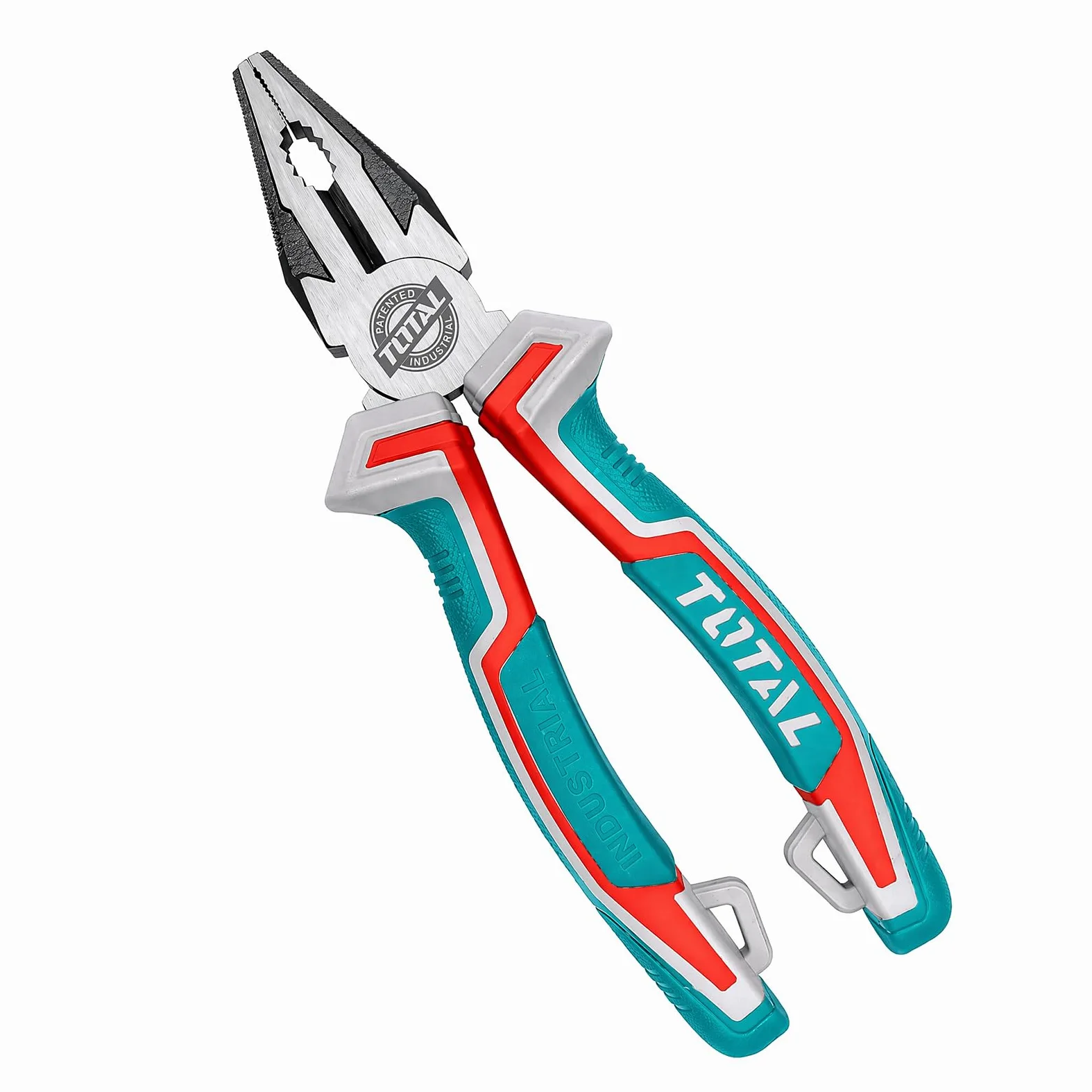 Total Tools - Szczypce uniwersalne | 200 mm | Rozmiar, Przytrzymaj, Składanie i Torsa | Do prac budowlanych, napraw lub mechanicznych | Wykonane z chromowanego wanadio | Uchwyt