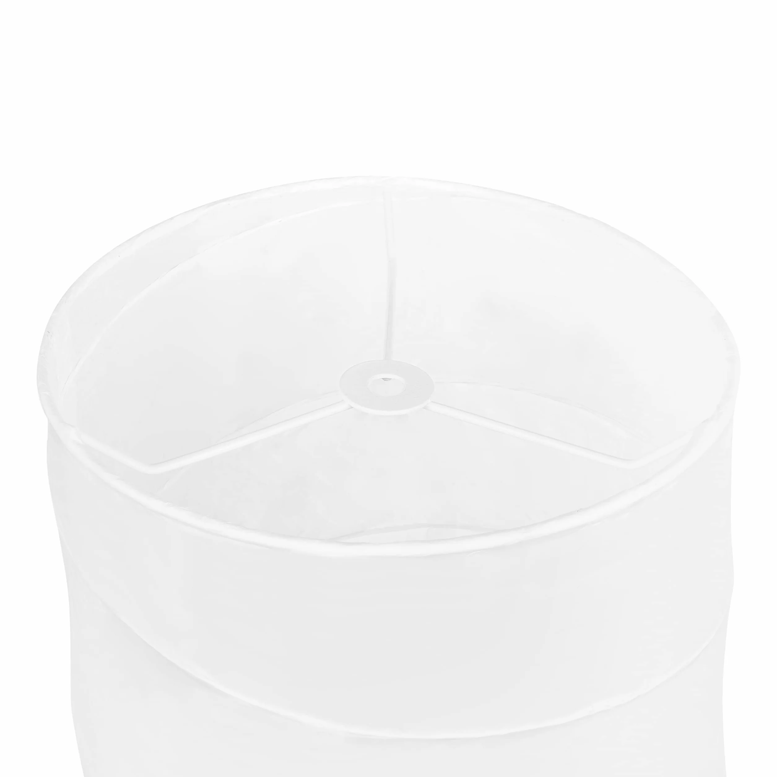 FHU Papierowy Abażur, Papierowy Klosz, Kompatybilny z IKEA DUDERO i Innymi Lampami Podłogowymi, Zamienny Abażur do Lamp Podłogowych, Papierowy Design, Biały, 117 cm Wysokości