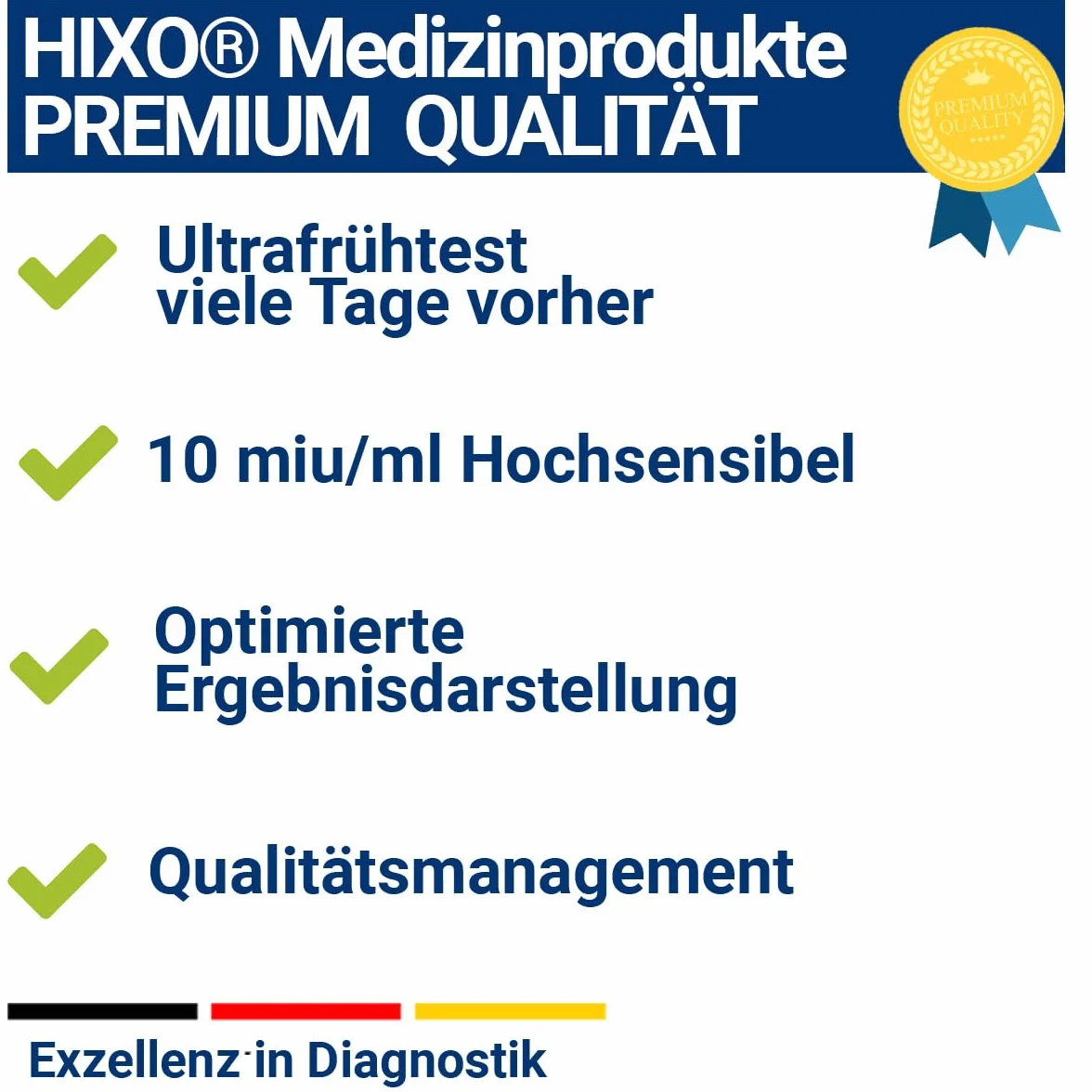Paski testowe ciążowe 10 mIU/ml czuły test hCG wczesne wykrywanie (50 szt.)
