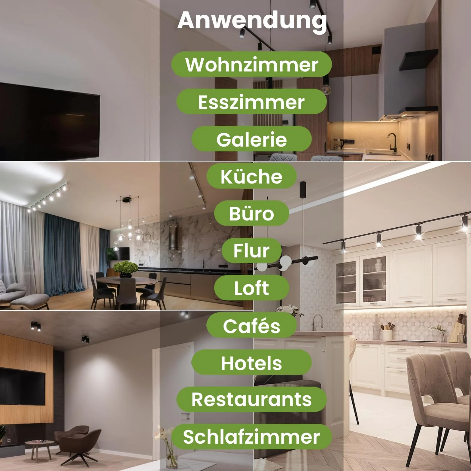 Lumiled Żarówka LED GU10 Reflektor PAR16 10W = 90W 1000lm 4000K Neutralna biel 120° Energooszczędna Zestaw 10 sztuk