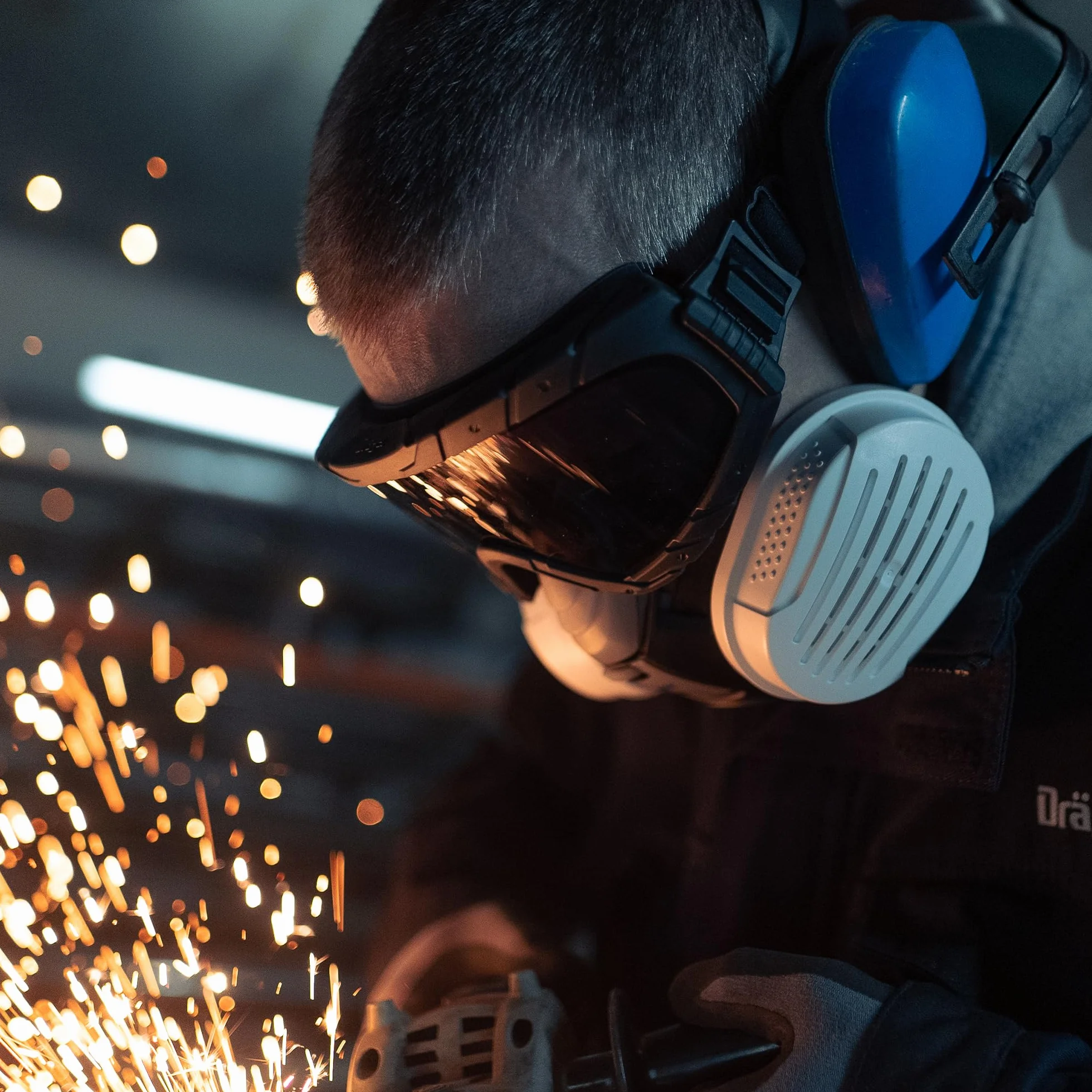 Dräger X-plore bagnetowy filtr cząstek stałych P3 z obudową na aerozole/cząstki | 3 pary | filtr zamienny do pełnych i półmasek X-plore 3300, 3500 i 5500