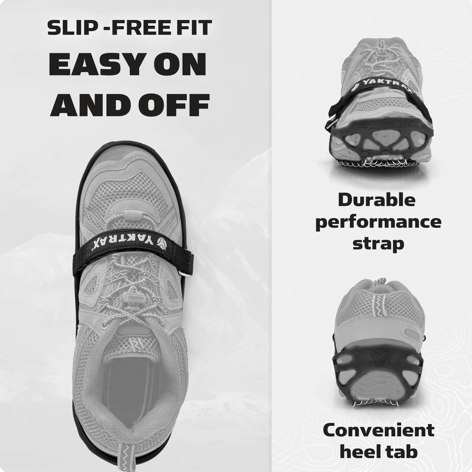 Yaktrax YakTrax Pro - antypoślizgowe podeszwy dla dorosłych, uniseks