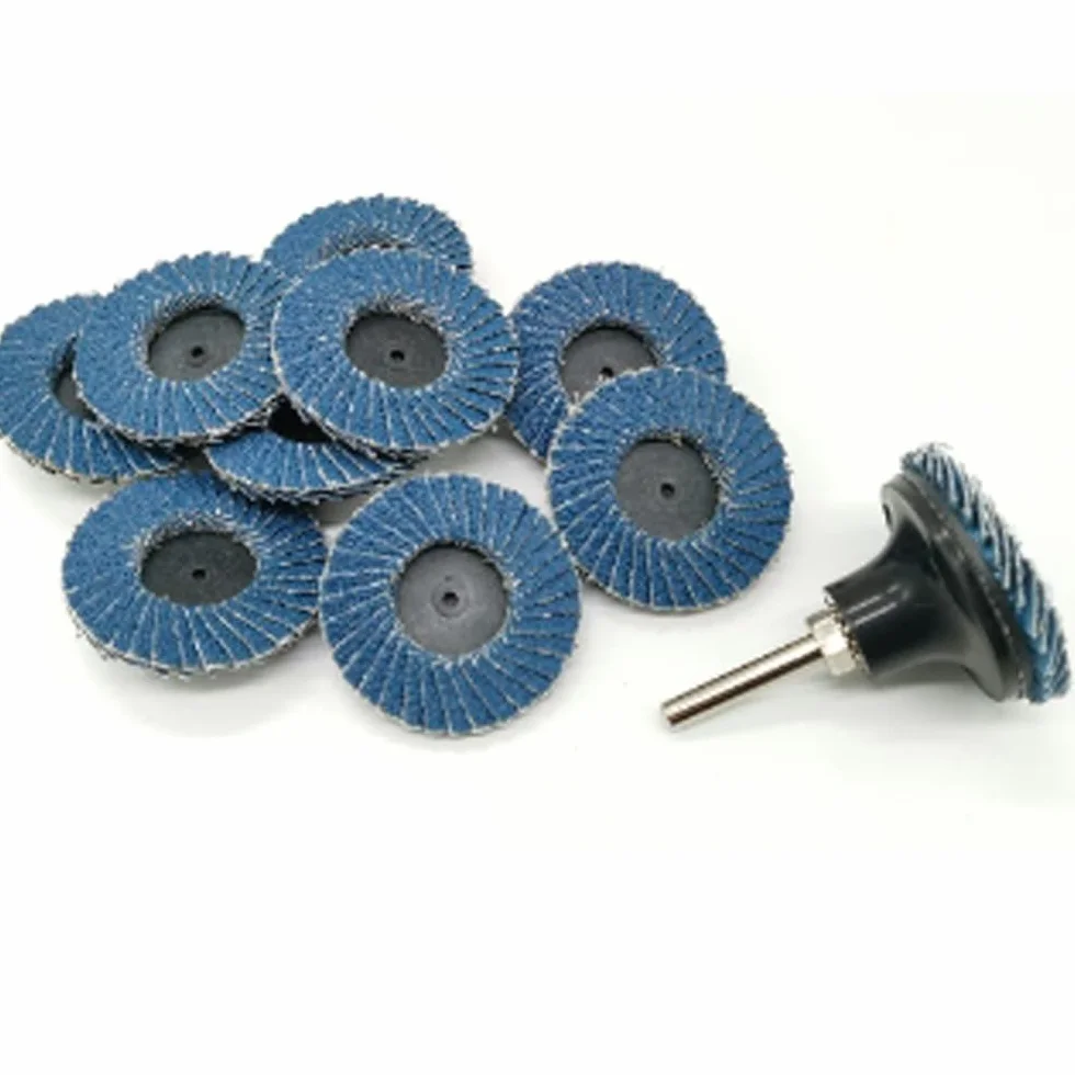 20 szt. Tarcze listkowe do szlifierki kątowej – tarcze szlifierskie 2” i 3” o ziarnistości 40/60/80/120 do metalu, drewna i nie tylko(50mm 60grit)