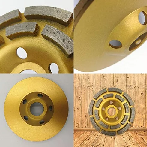 Betonowa tarcza szlifierska diamentowa, Diamentowe ściernice garnkowe segmentowe, różne rozmiary, do szlifierek tarczowych, do betonu, granitu i kamienia(180mm)