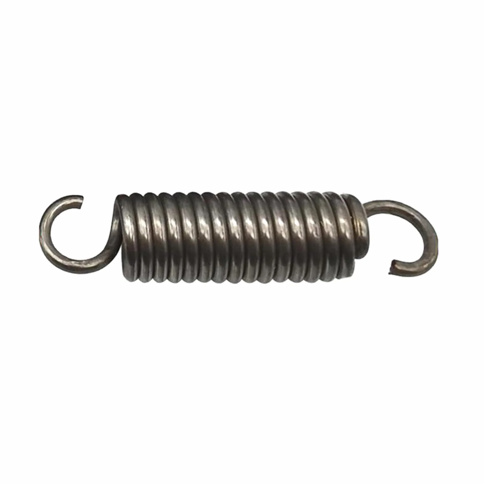 1 szt. Podwójne sprężyny naciągowe ze stali, 3,5 mm x 25 mm x 140 mm, sprężyna napinająca z otwartym hakiem