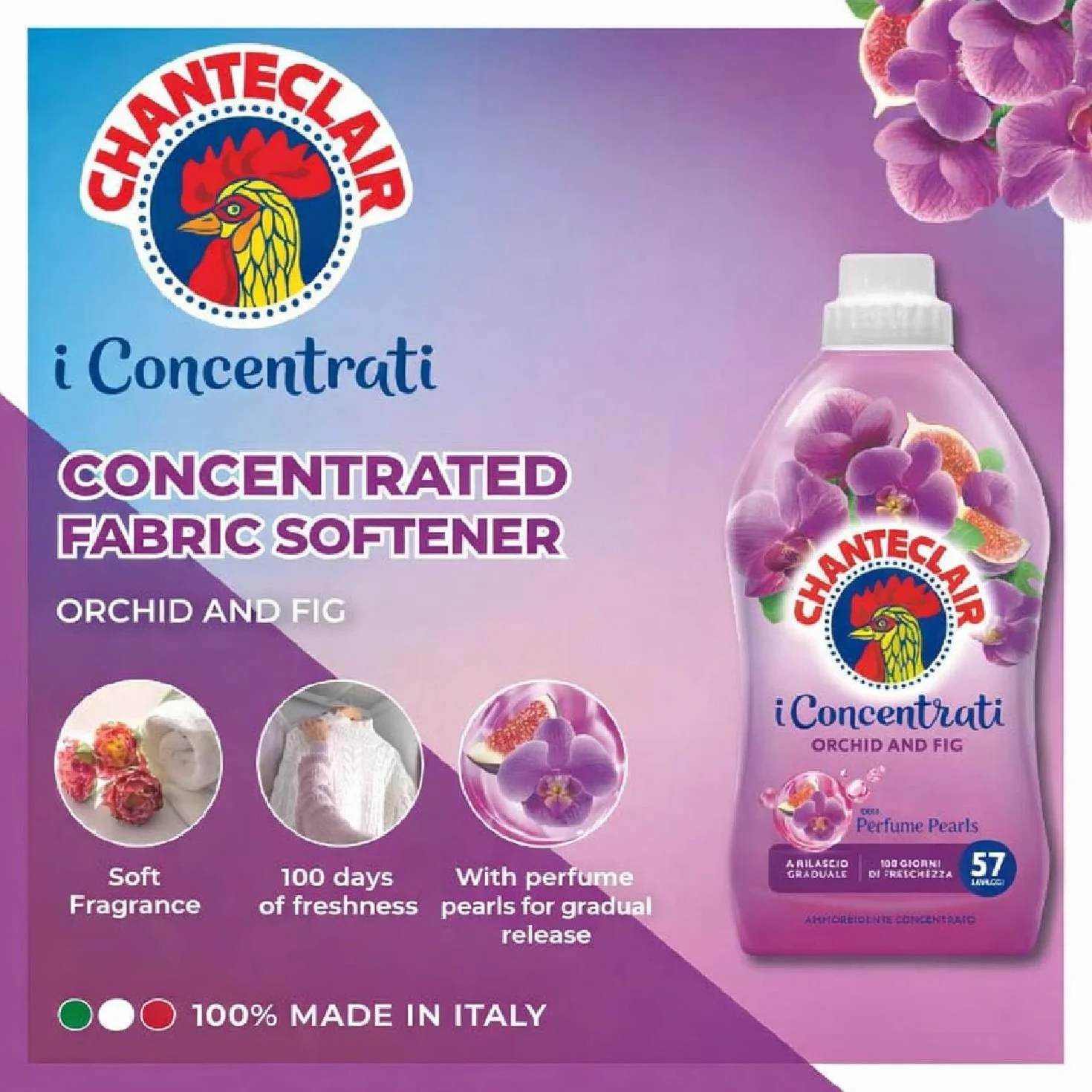 ChanteClair koncentrat do płukania Orchidea i Figa, 1140ml