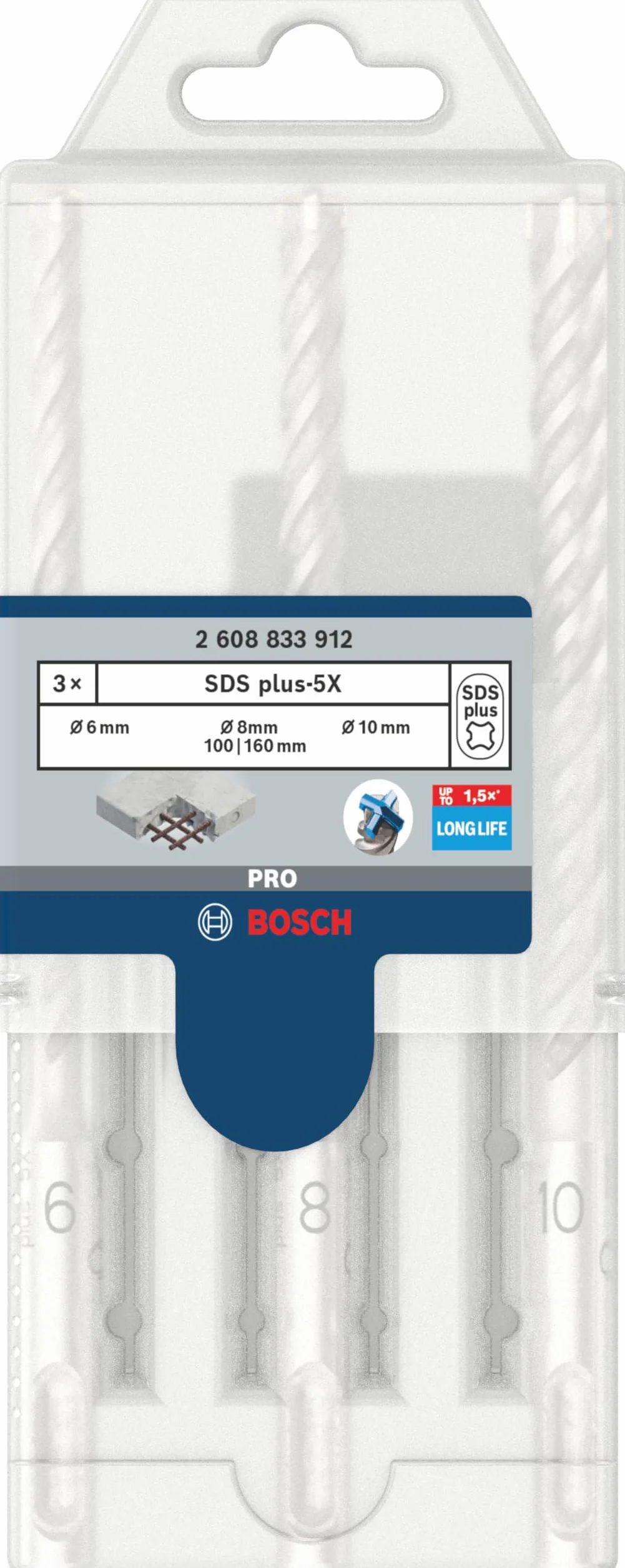 Bosch 2608833912 Sds Wiertło do Betonu