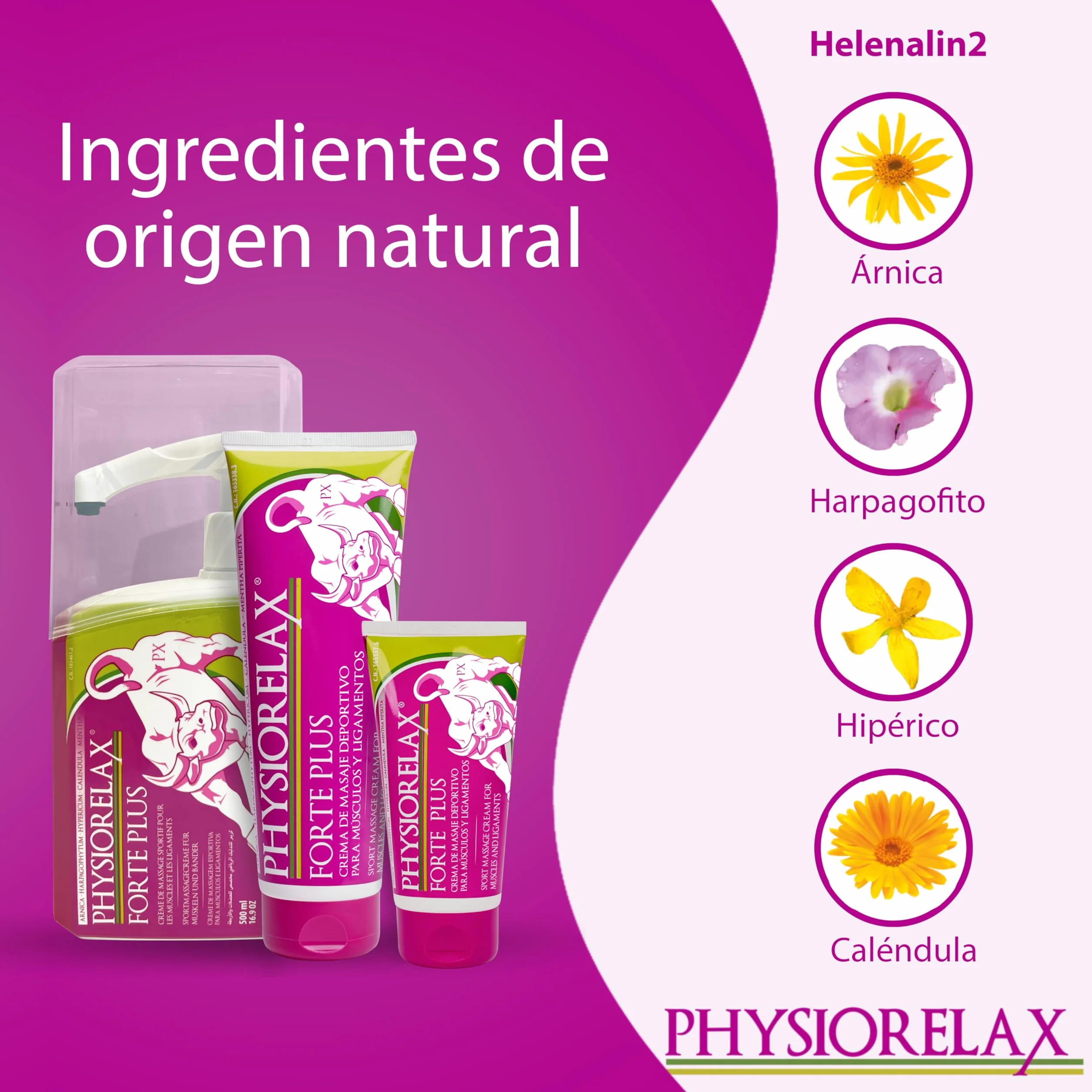 Physiorelax Forte Plus krem do masażu mięśni i więzadeł 75 ml