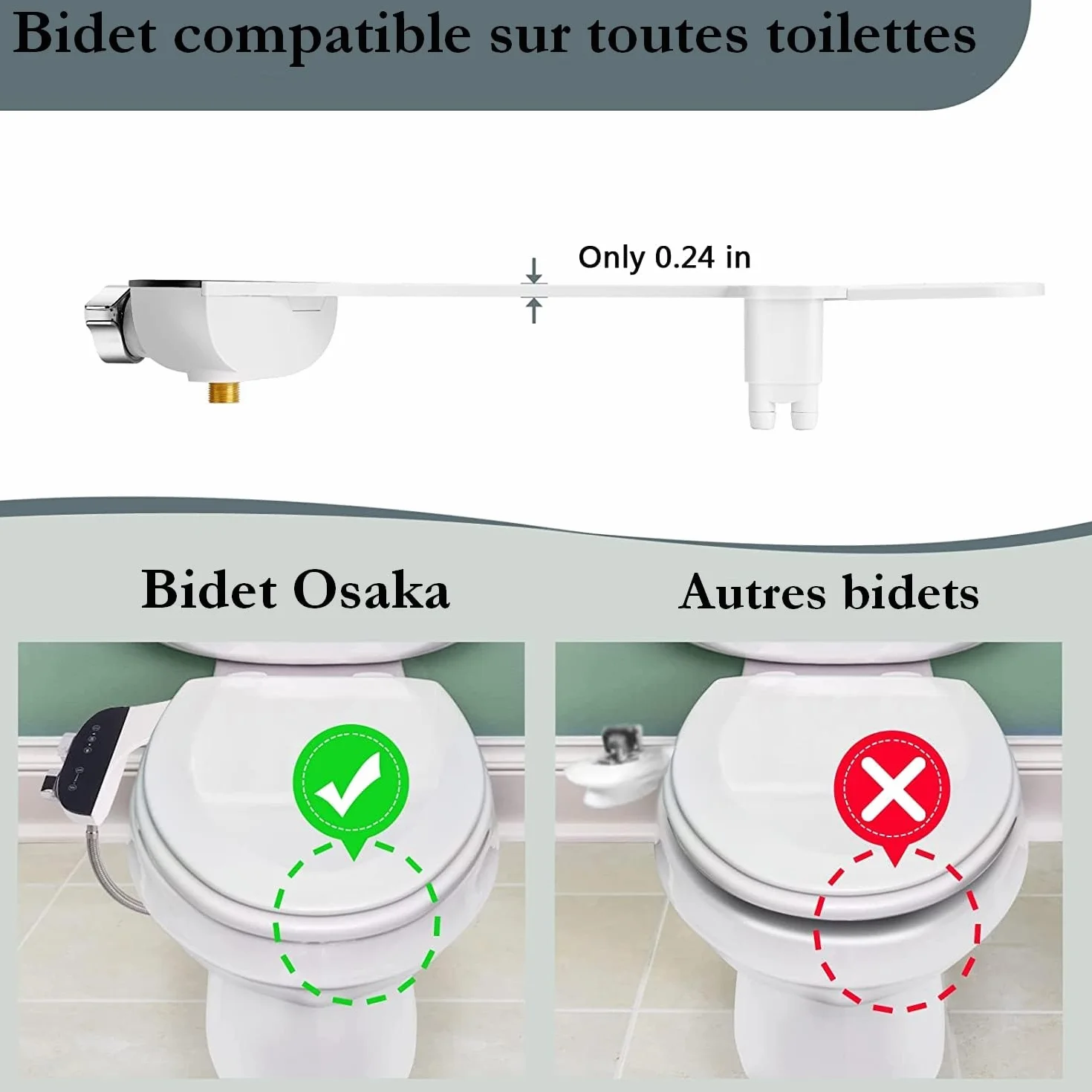 Japan WC osaka2023 Osaka Bidet, biały