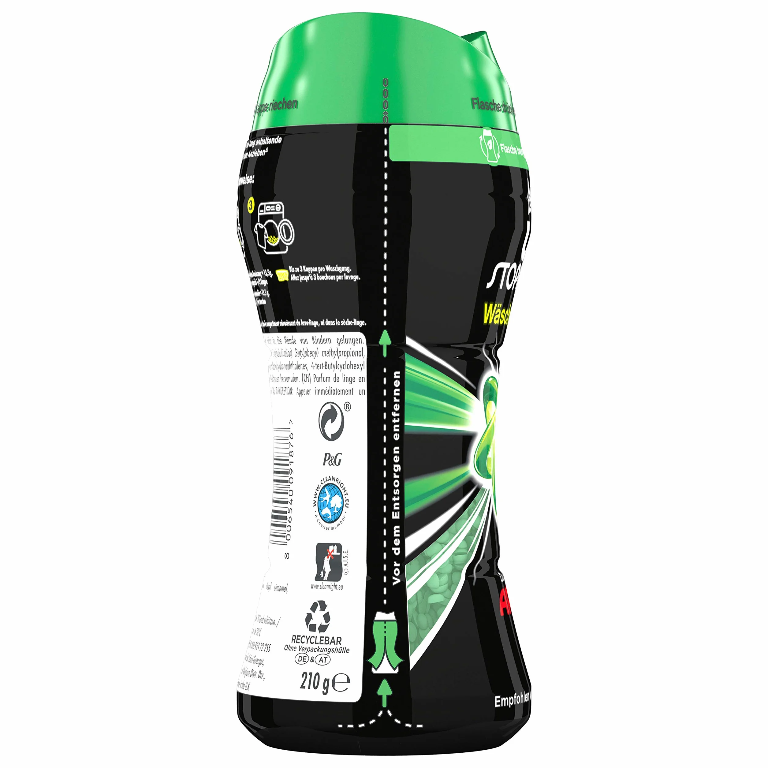 Lenor Unstoppables perfumy do prania Ariel o zapachu 210 g – długo utrzymująca się świeżość do wszystkich tekstyliów od prania do zakładania