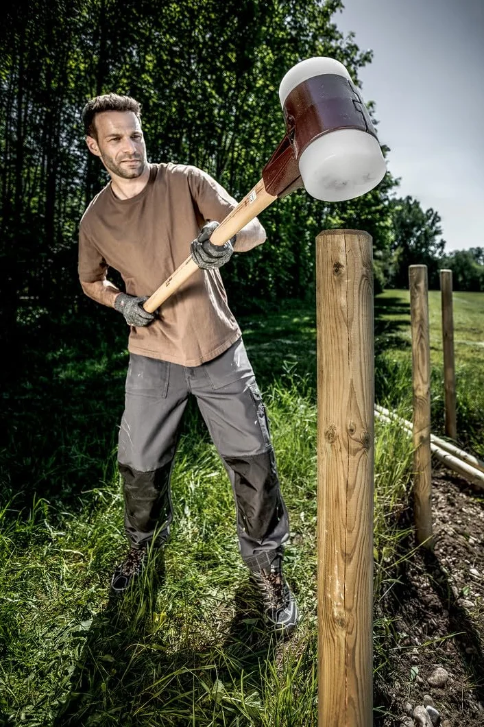 Młotek kowalski z miekkim bijakiem SIMPLEX Superpłastik 125mm HALDER