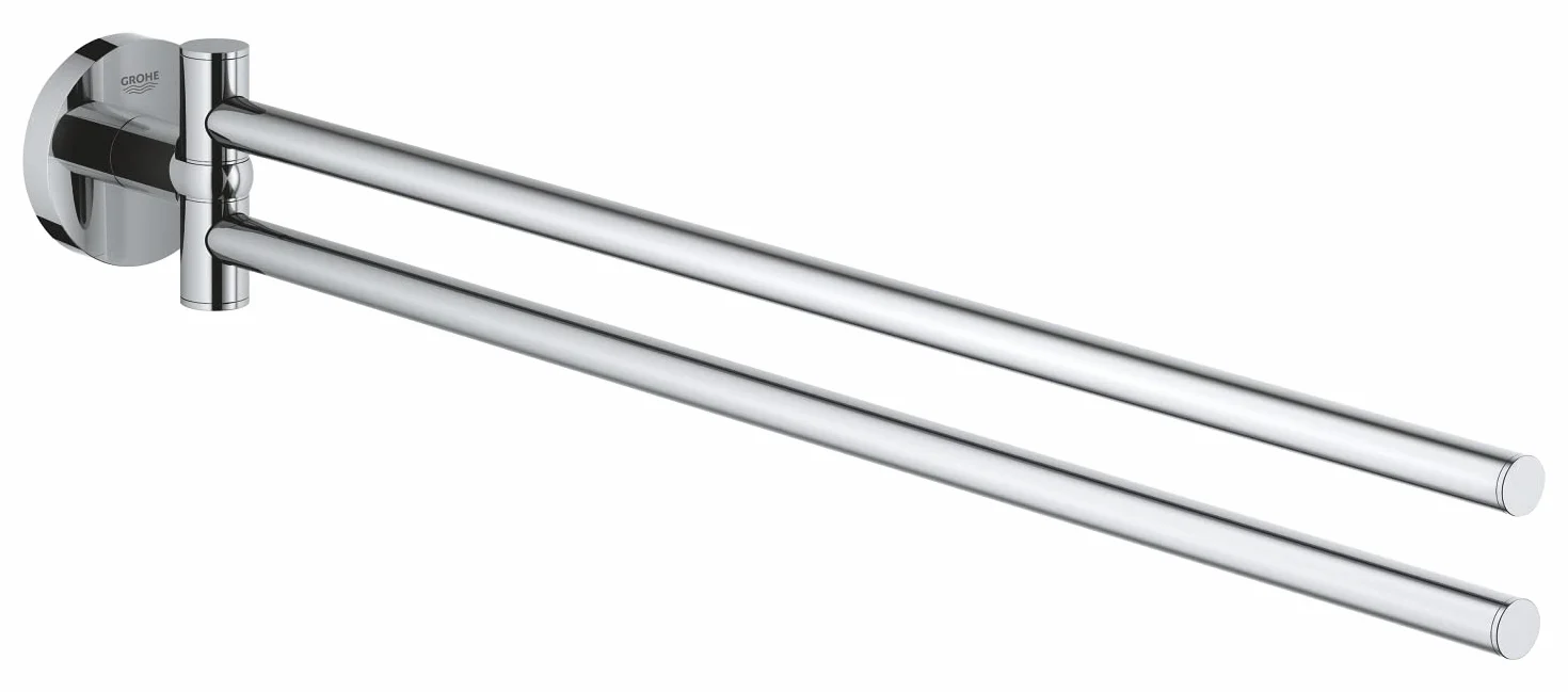 Grohe Start QuickFix 41183000 wieszak na ręczniki, chromowany, z QuickScrew