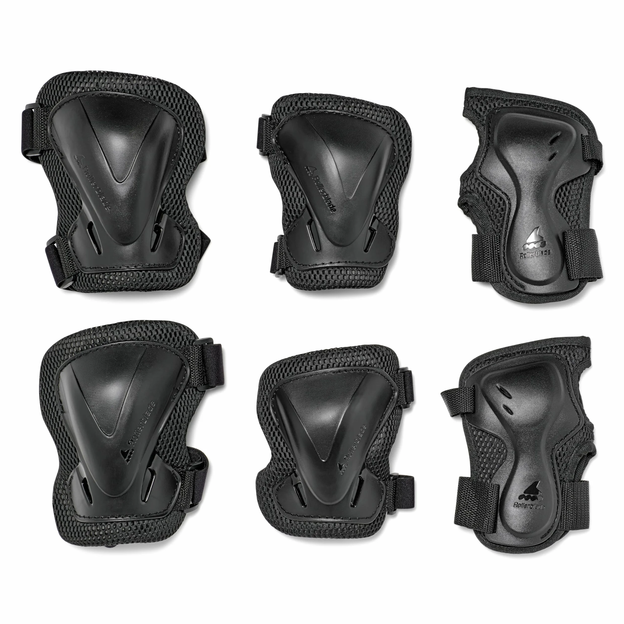 Rollerblade Uniseks – EVO PRO Gear 3 Pack ochraniacze dla dorosłych, OneColor, M